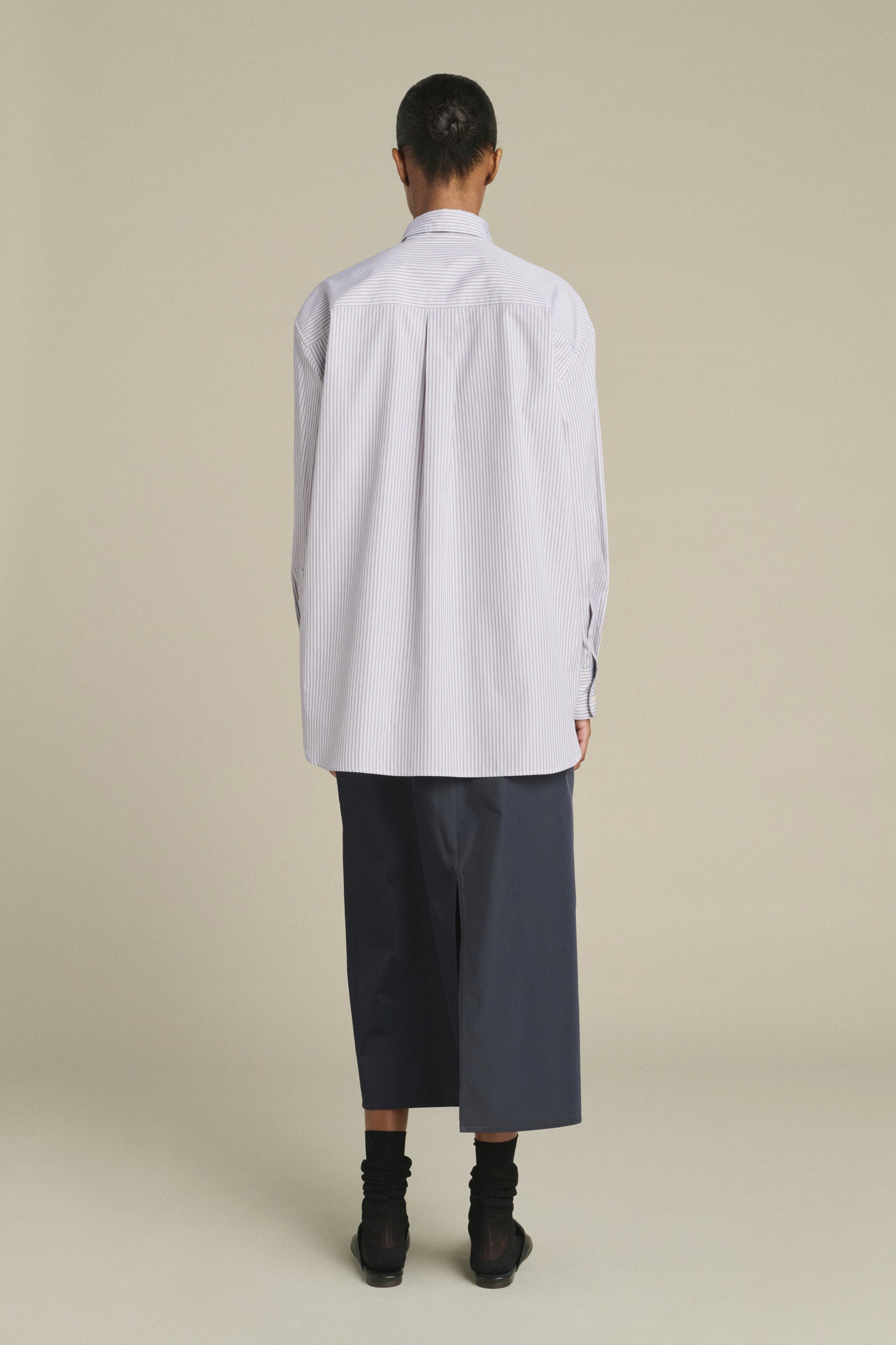 Camicia CARLOTTA Blu/Beige