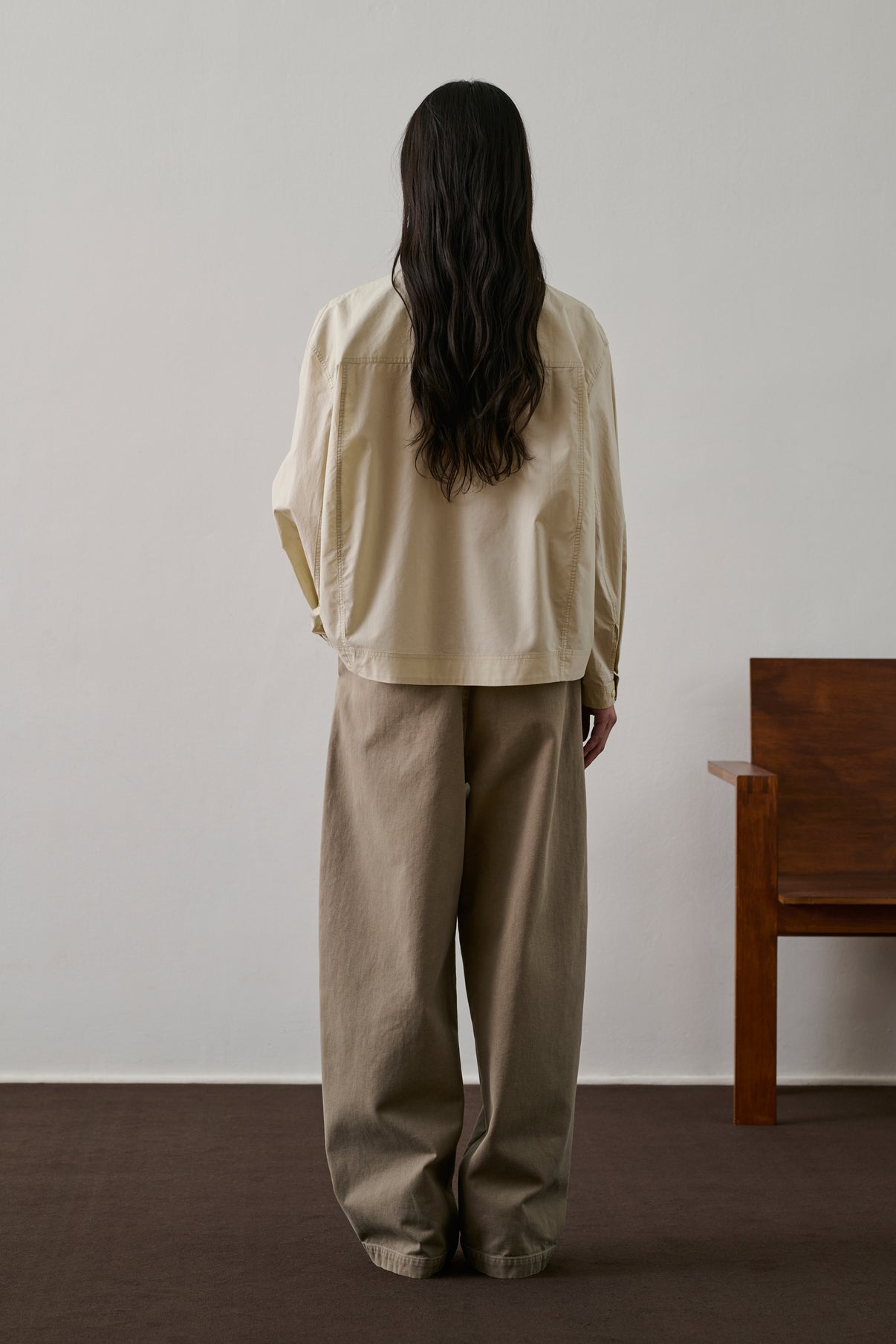 Chemise Chypre - Mastic - Coton - Femme vue 2