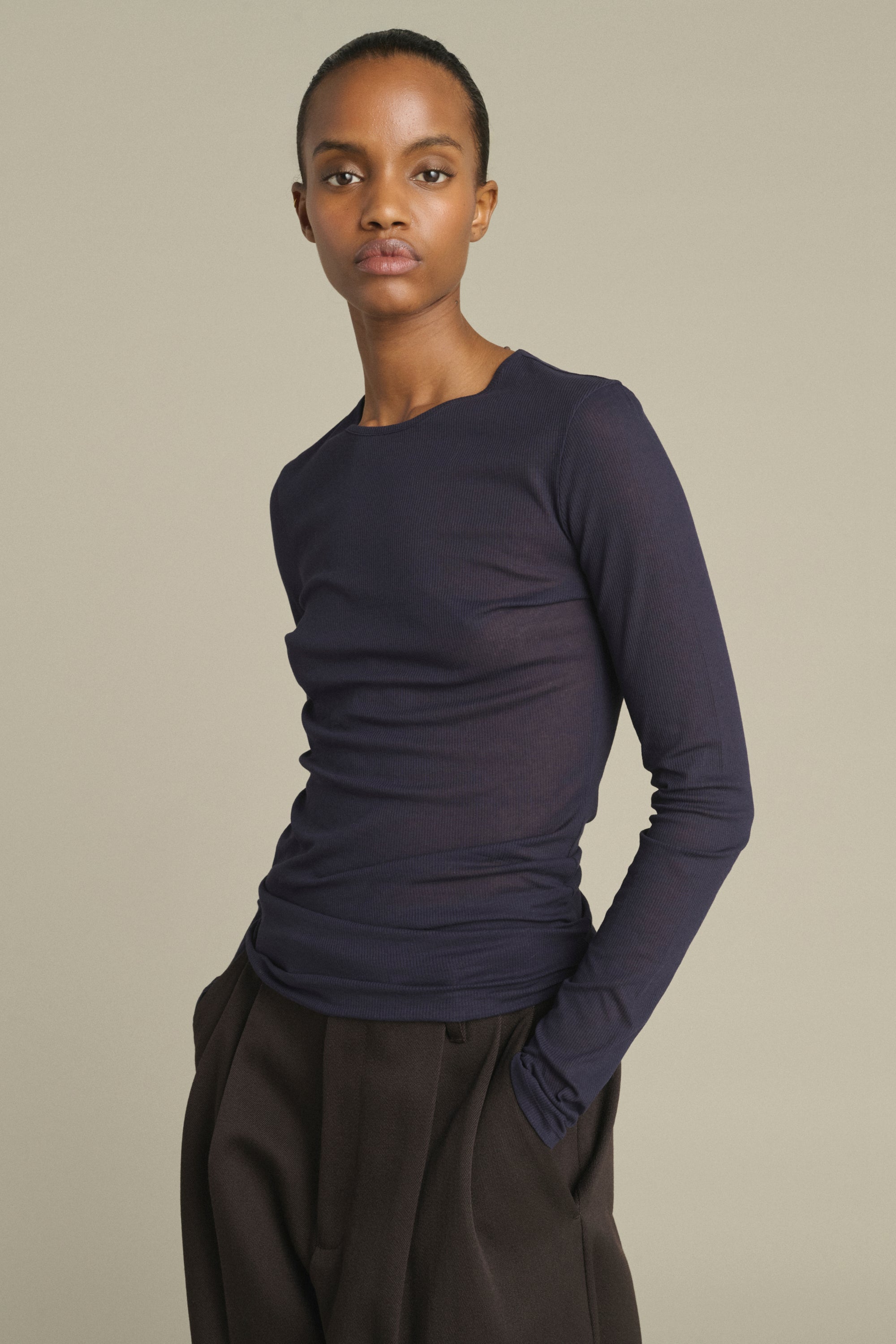 T-shirt JIA Purple Dark