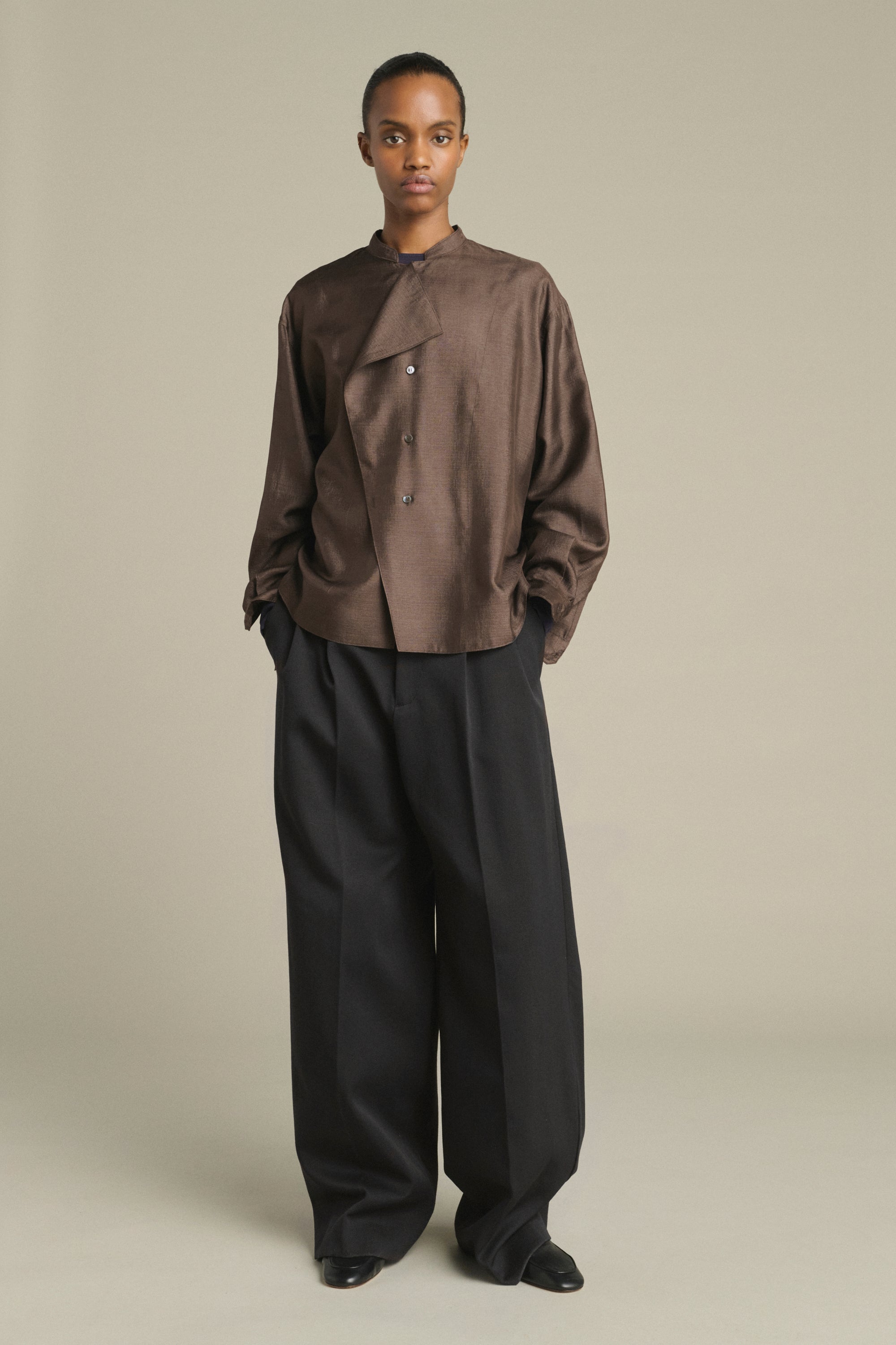 Blouse HAMPTON Dark Brown