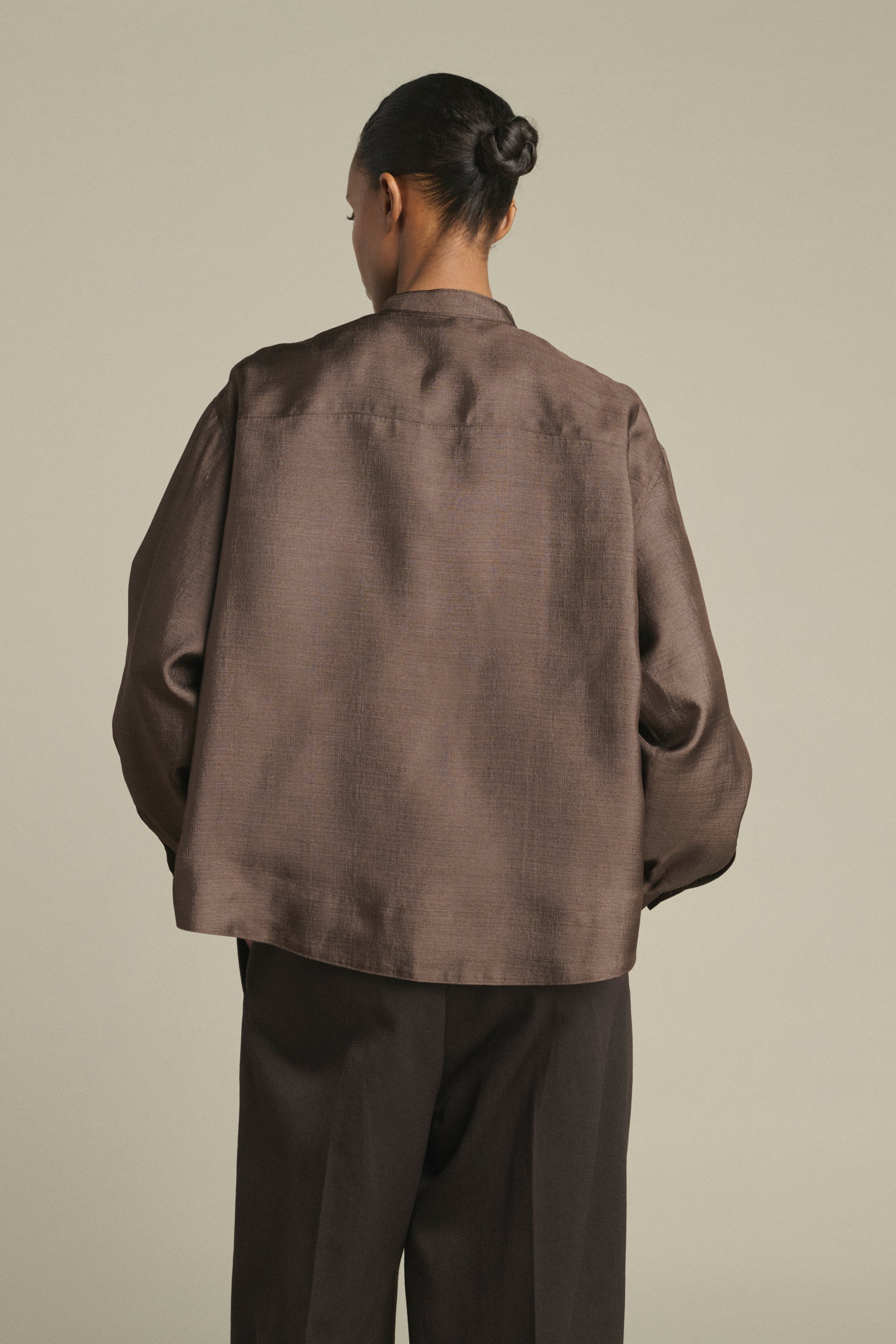 Blouse HAMPTON Dark Brown
