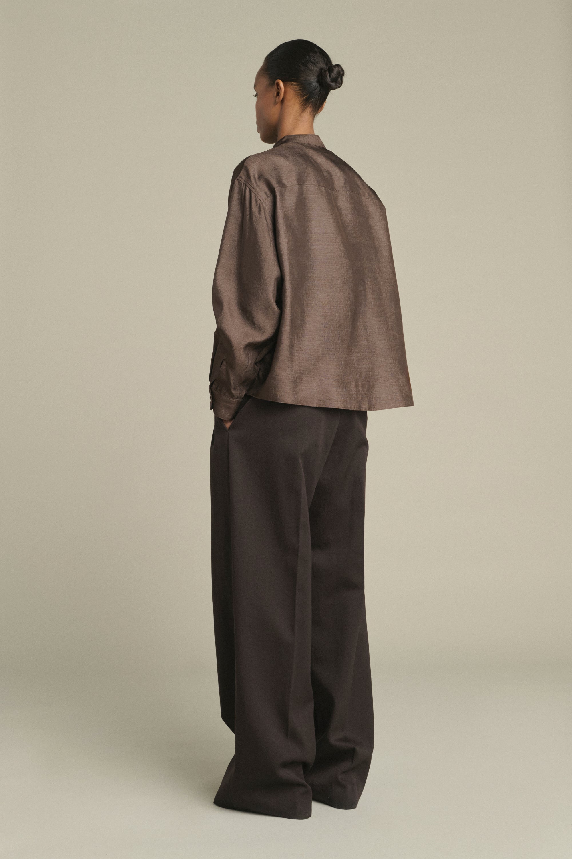 Blouse HAMPTON Dark Brown