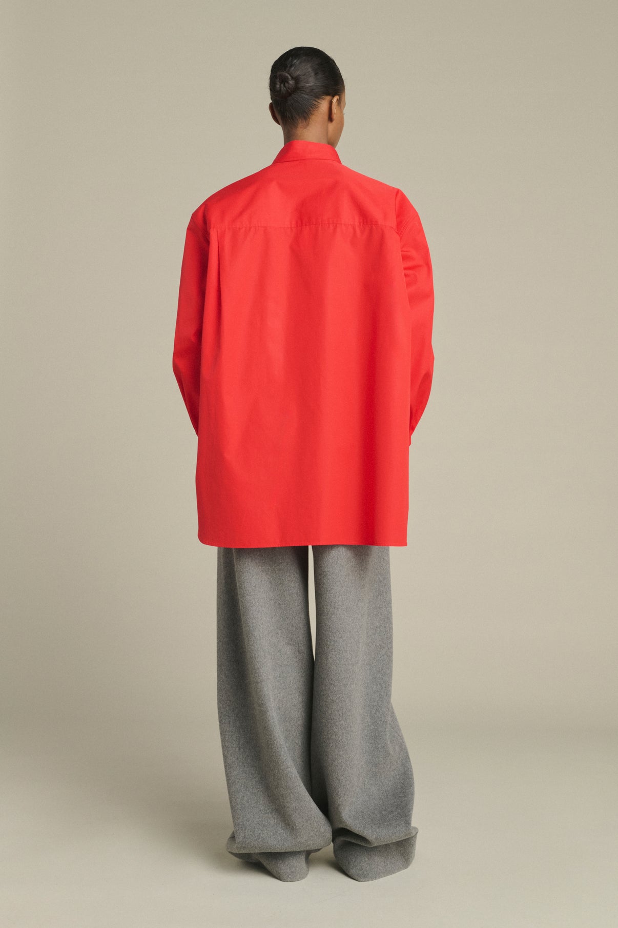 Chemise Grenade - Rouge - Coton - Femme vue 2