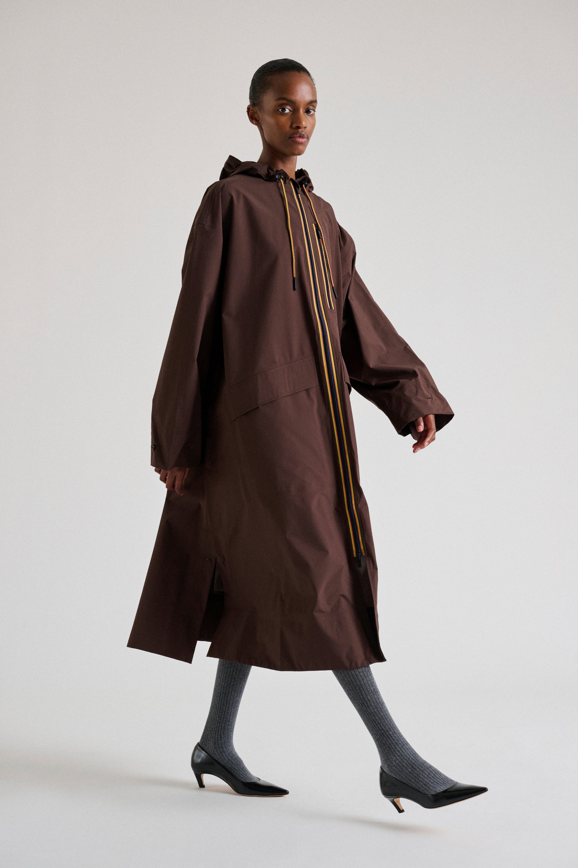 Trench Coat PRADEL Chocolate