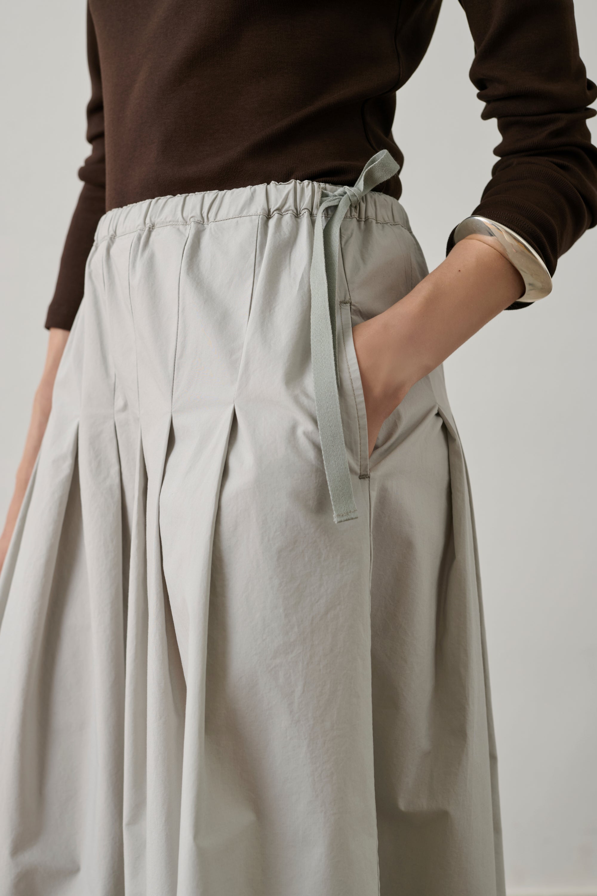 Skirt AMALIA Light Gray