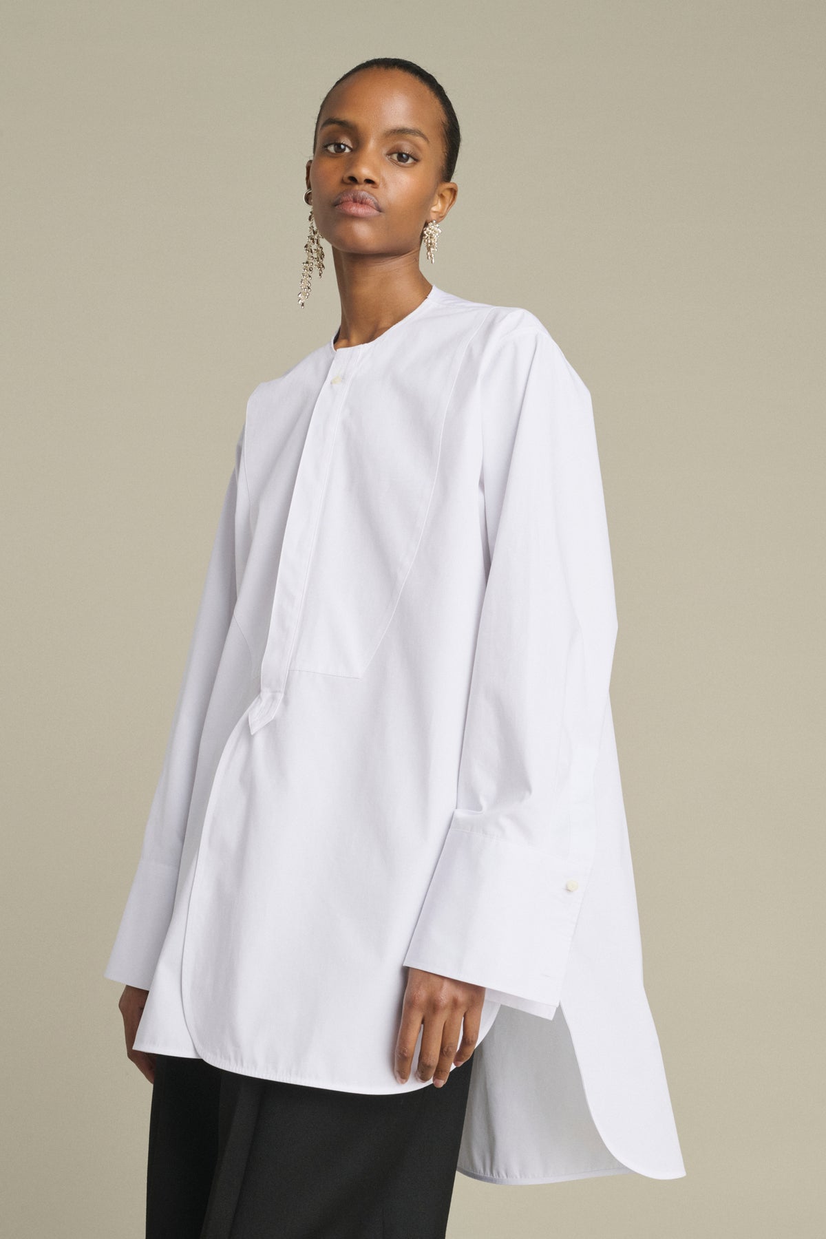 Camisa Liotta - Blanco - Algodón - Mujer vue 4
