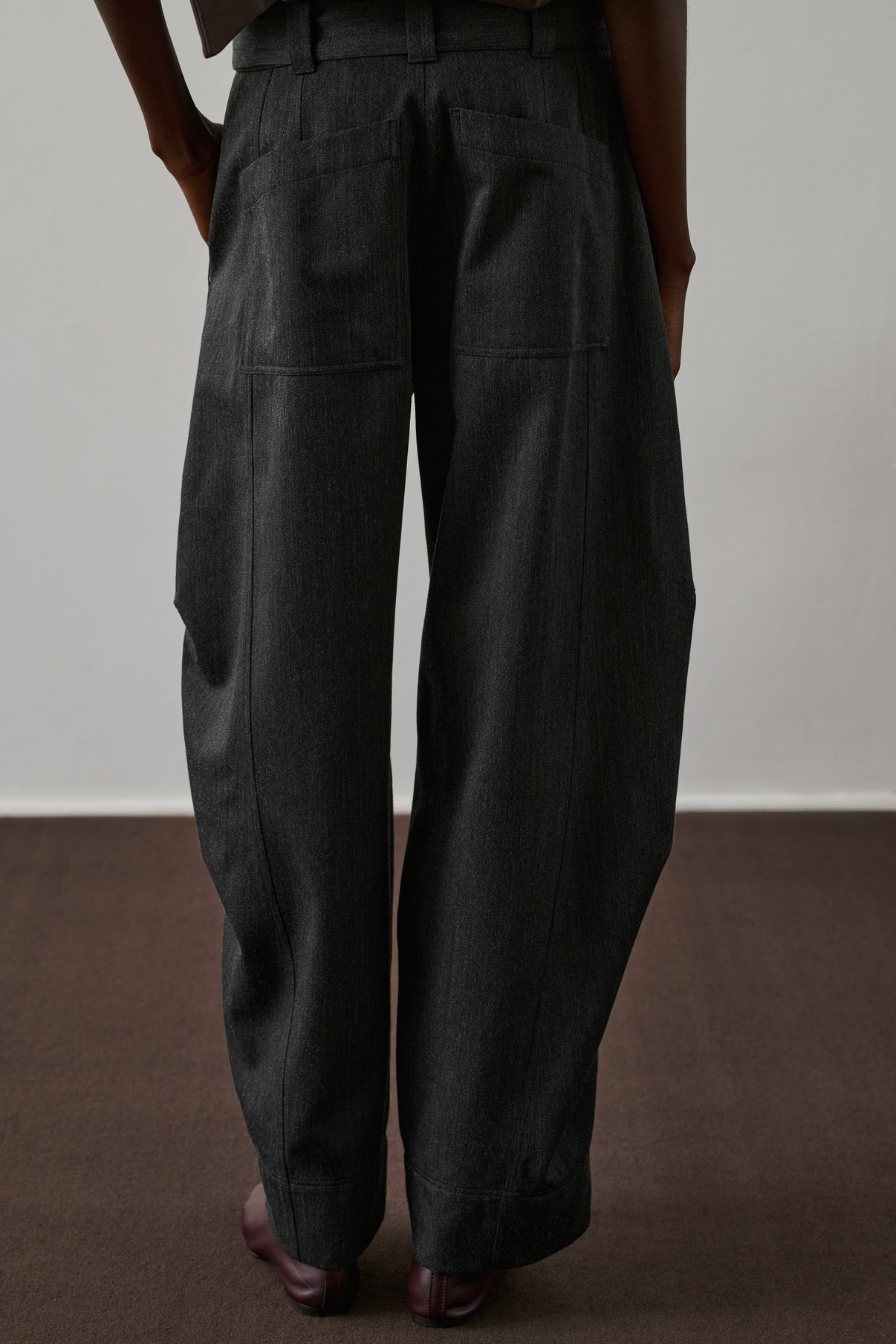 Pantalon Gao - Gris Chiné - Femme vue 4