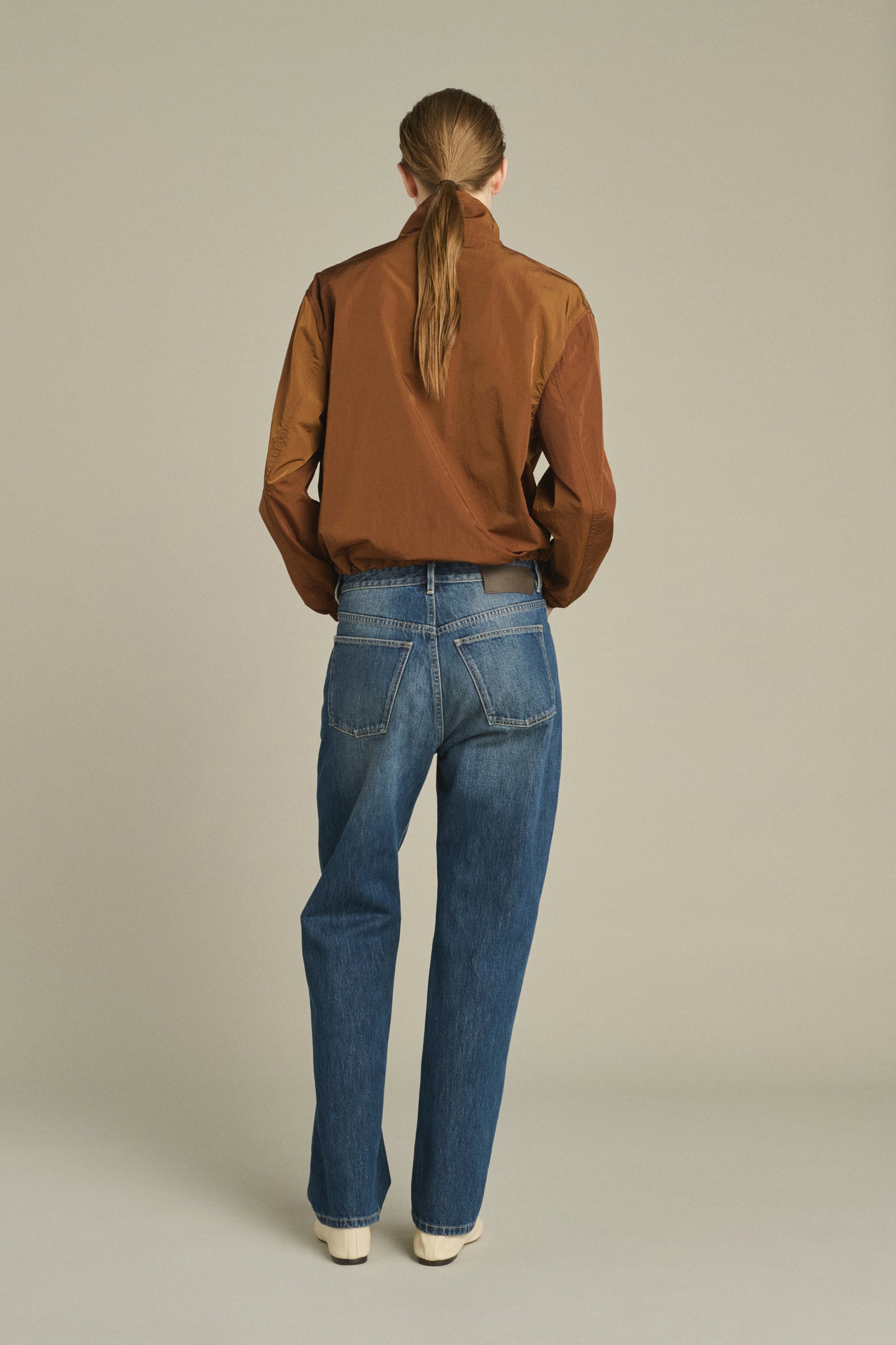 Jean Lucien - Denim Bleu Délavé - Coton - Femme
