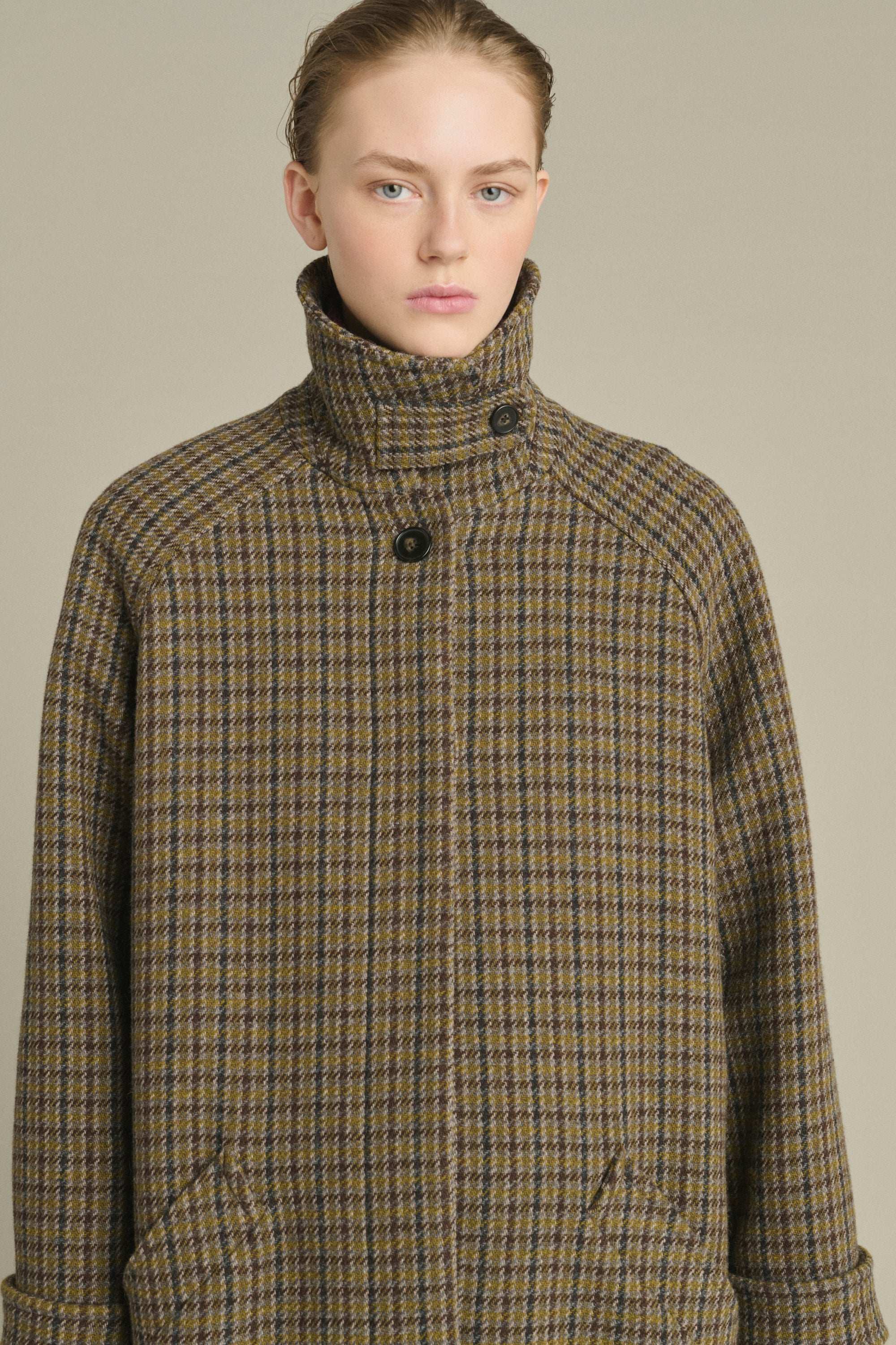 Coat BERLIN Gray/Khaki