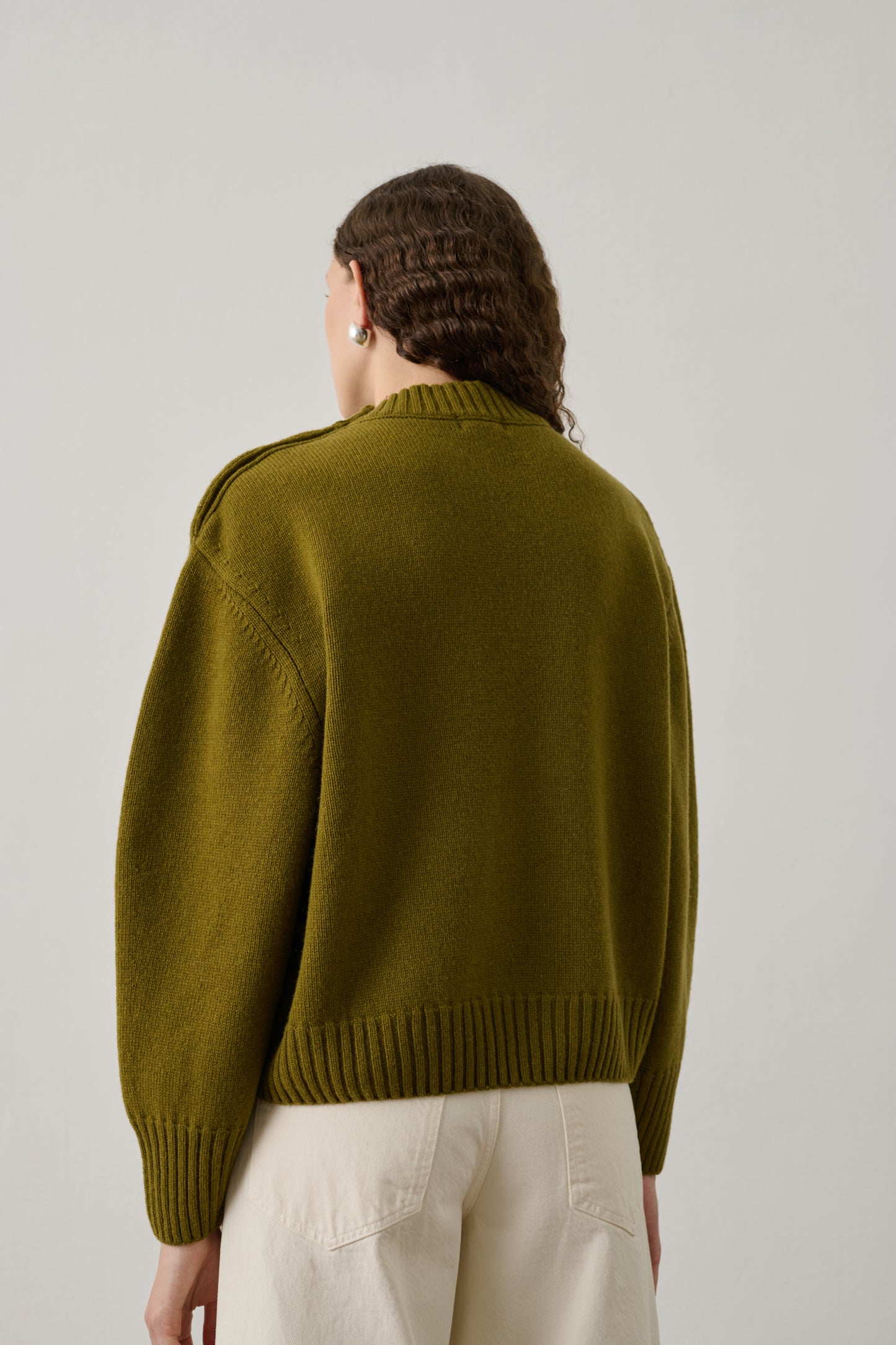 Pull Sacha - Bronze - Laine Mérinos - Femme