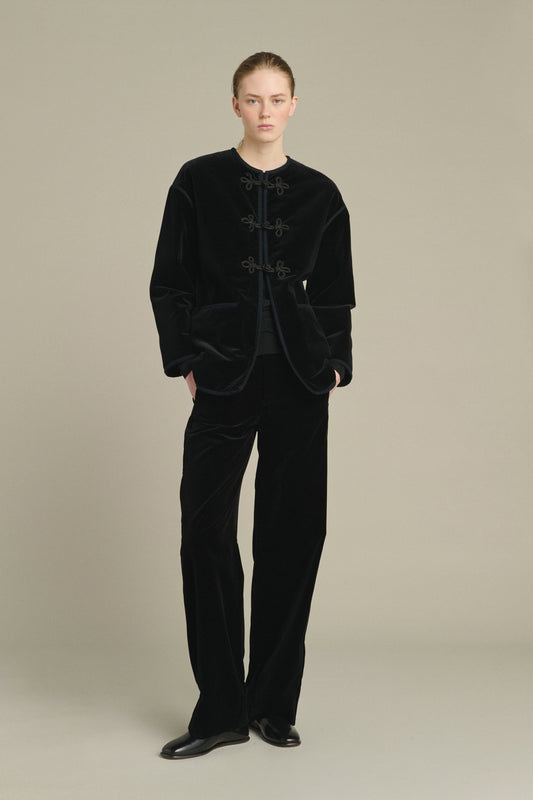Veste Lutetia - Noir - Coton - Femme