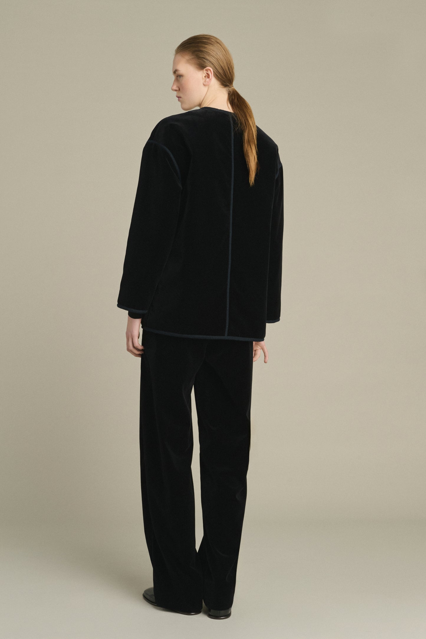 Veste Lutetia - Noir - Coton - Femme
