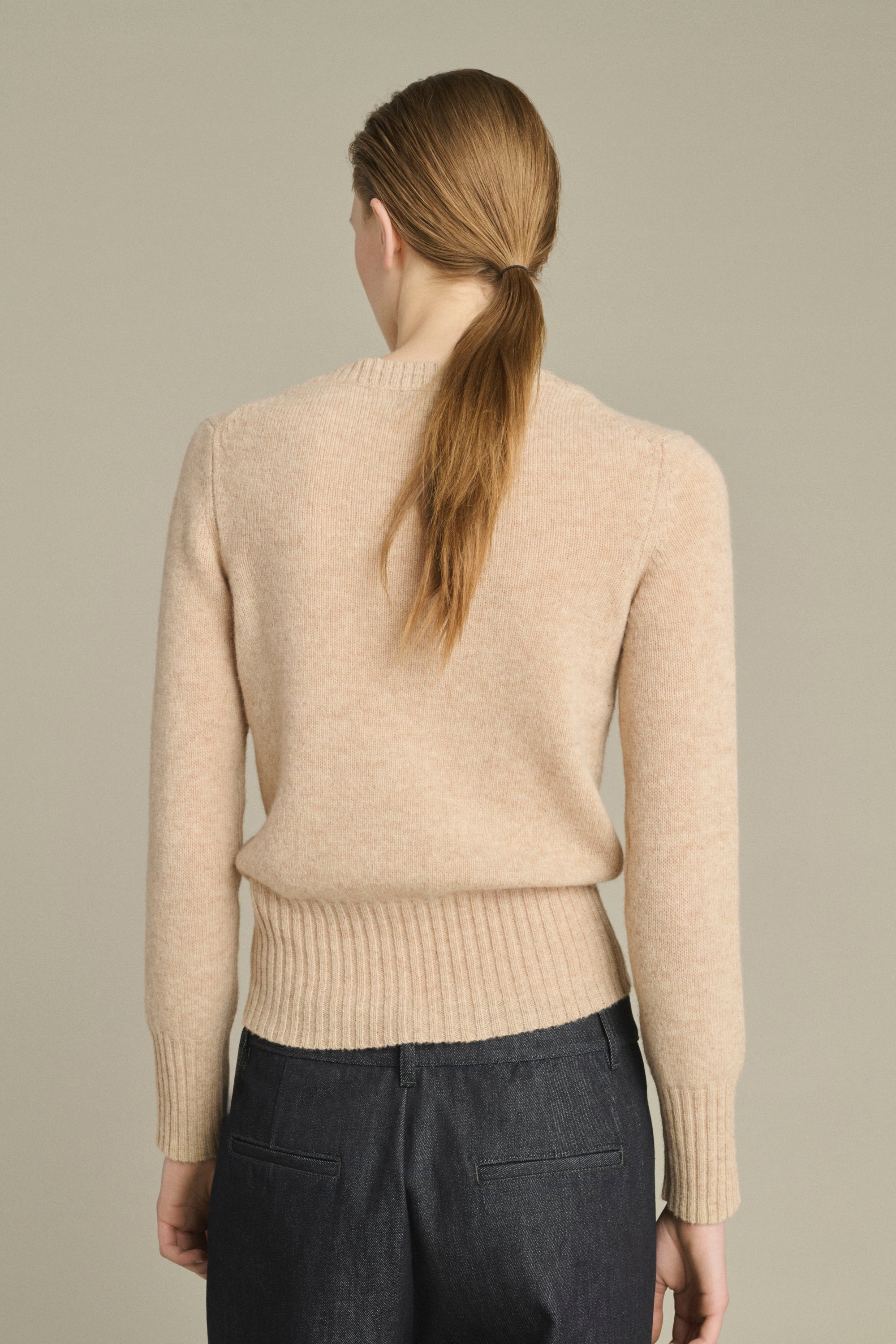 Sweater GIPSY Ecru Heathered