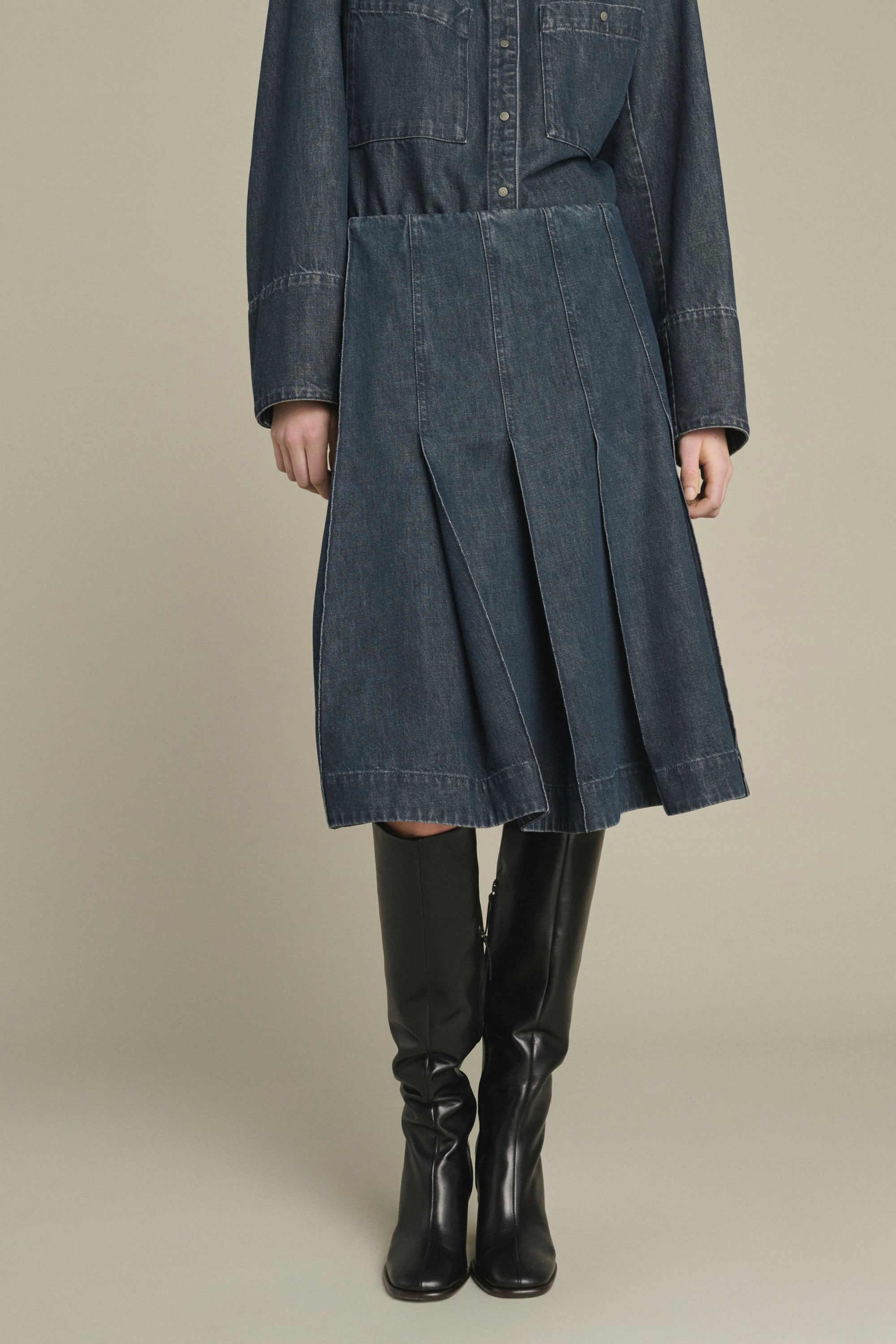 Skirt KLEA Blue Gray