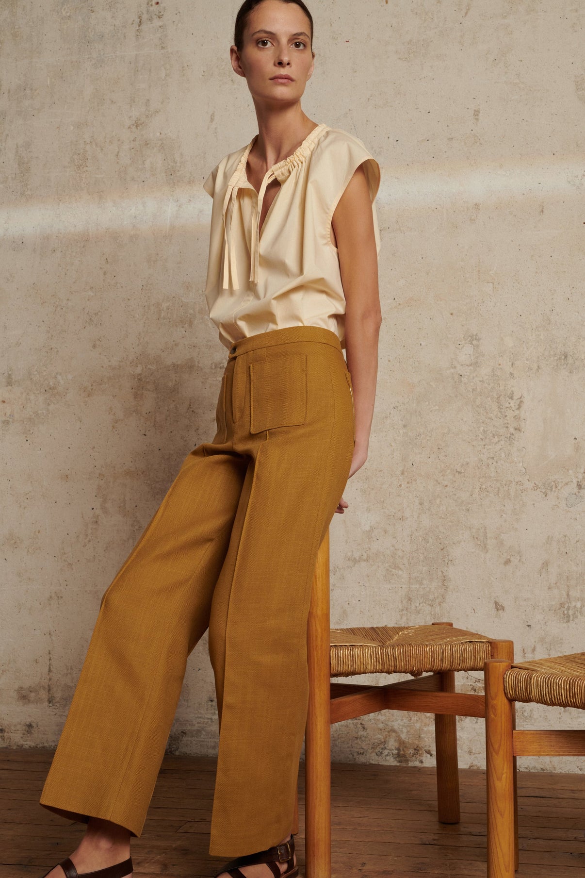 CHEMISE TANGER ECRUE vue 1