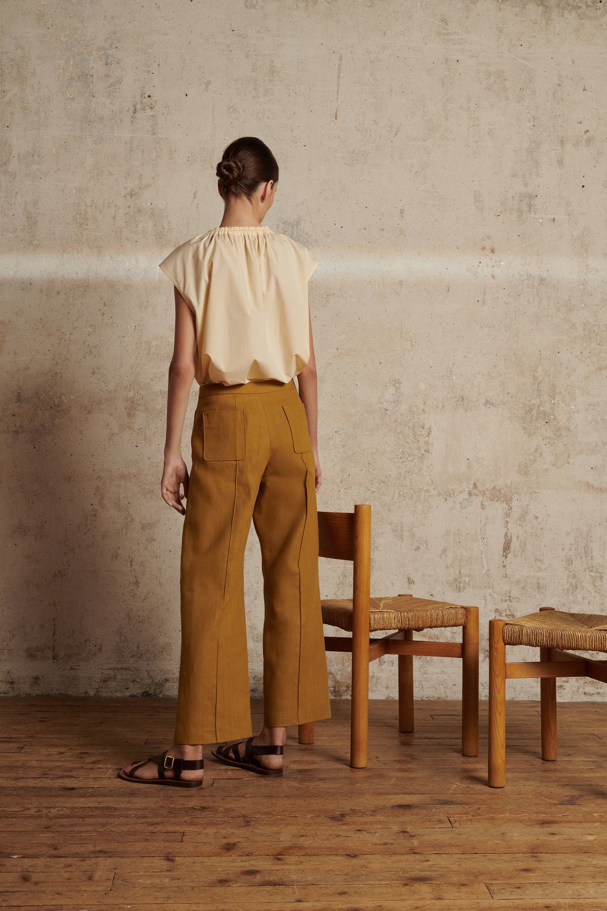 CHEMISE TANGER ECRUE vue 2