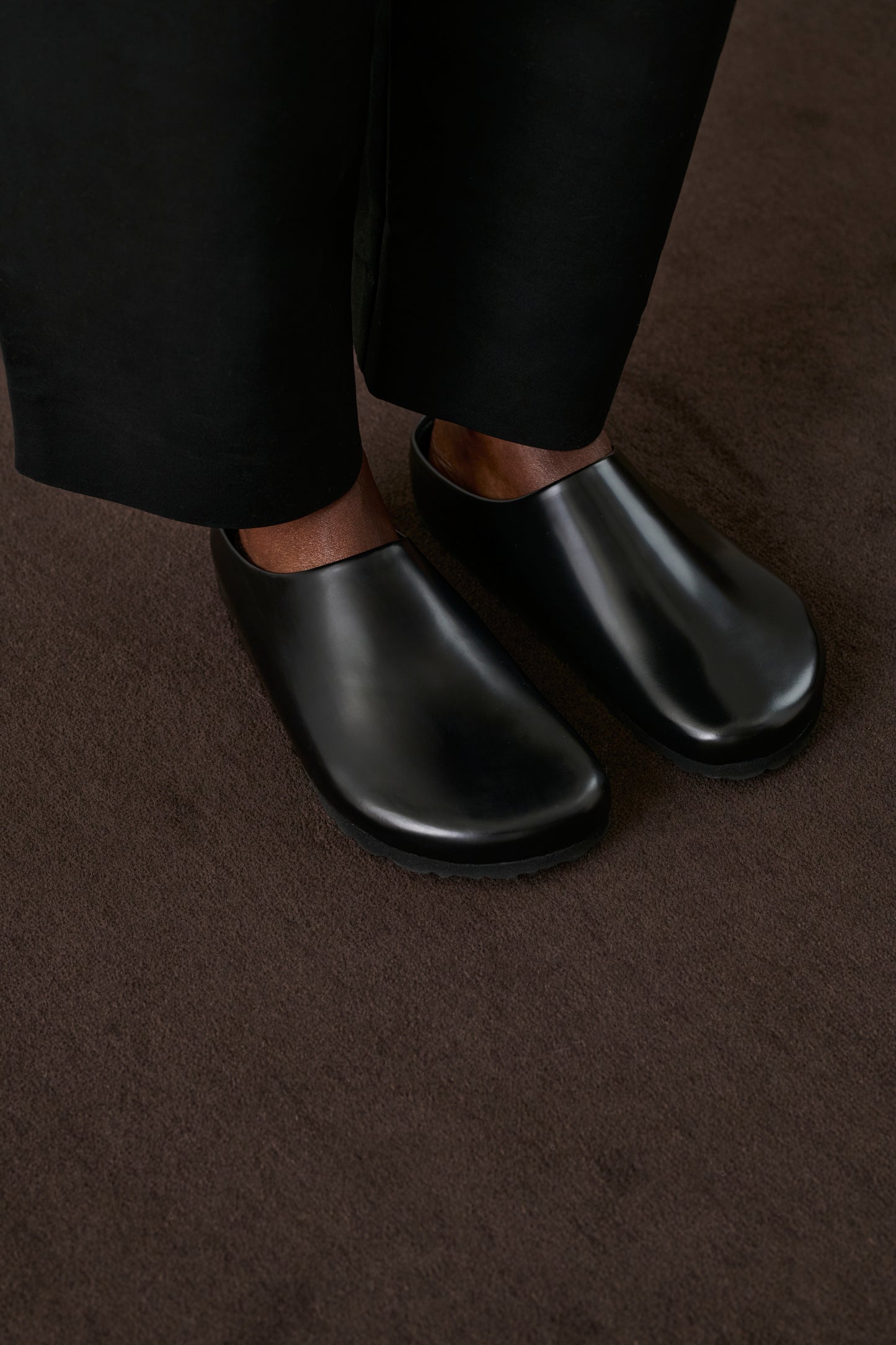 Sabots Dilo - Noir - Cuir - Femme