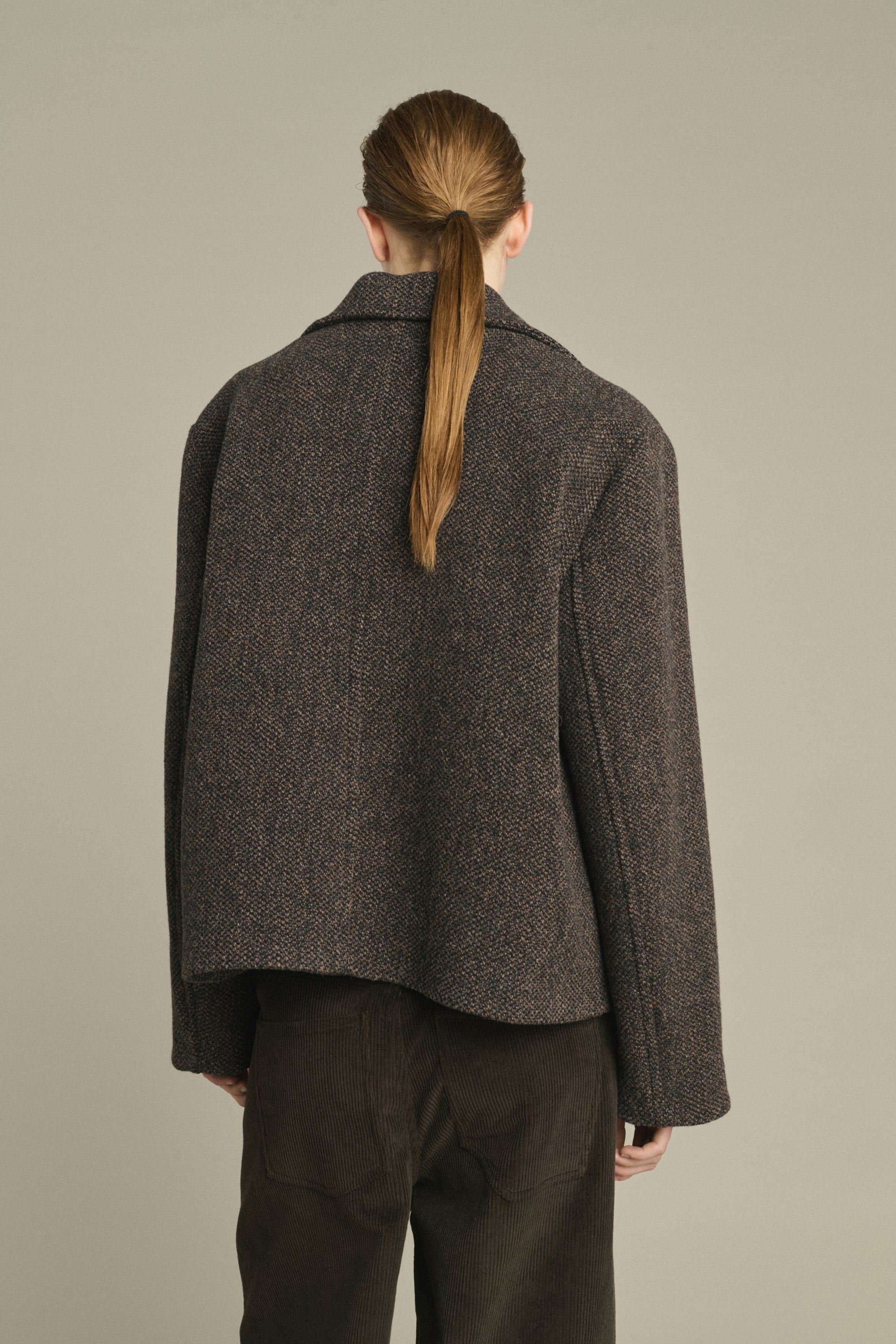 Coat JOSEPH Brown/Black