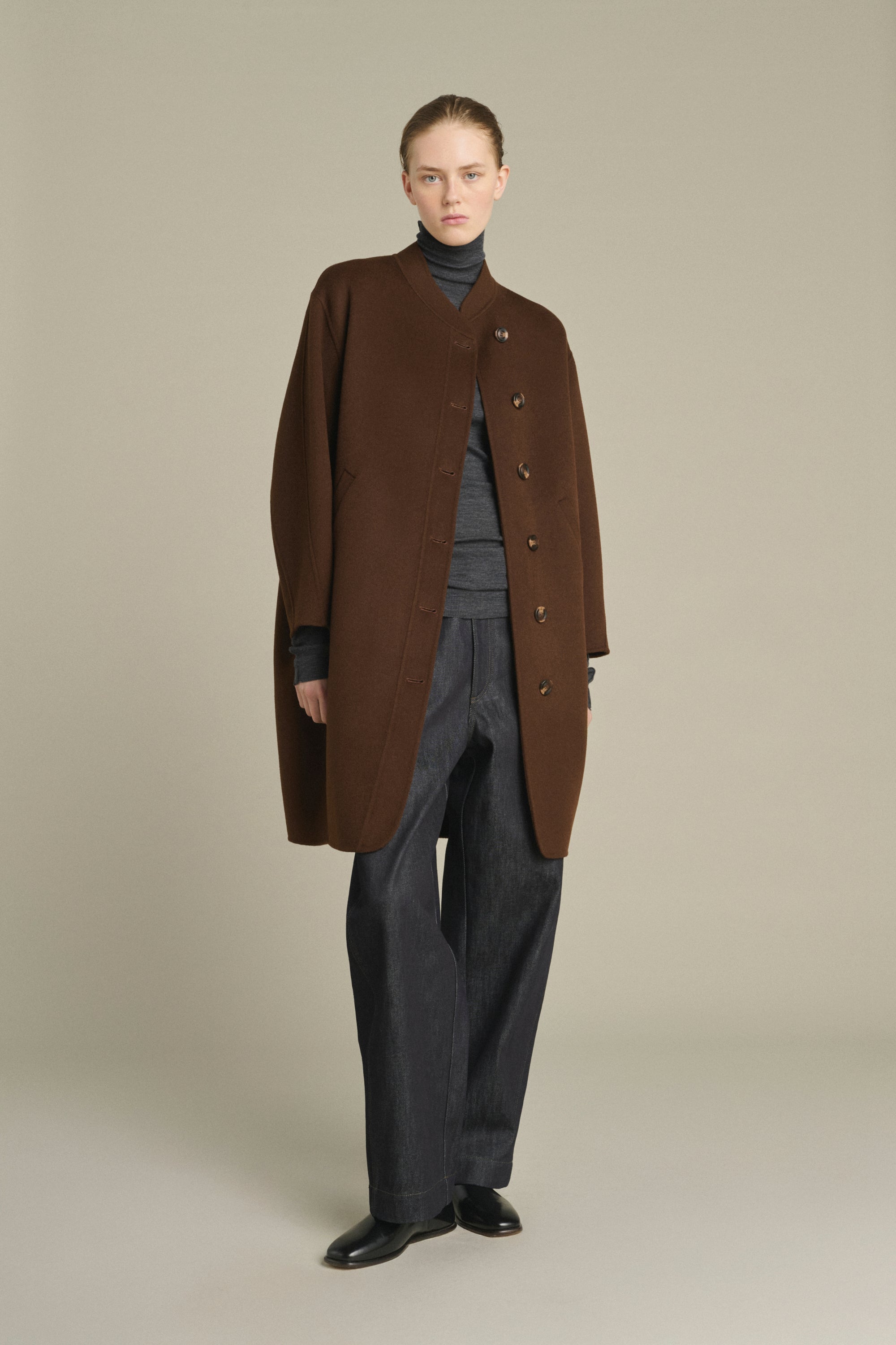 Coat BEAULIEU Chocolate