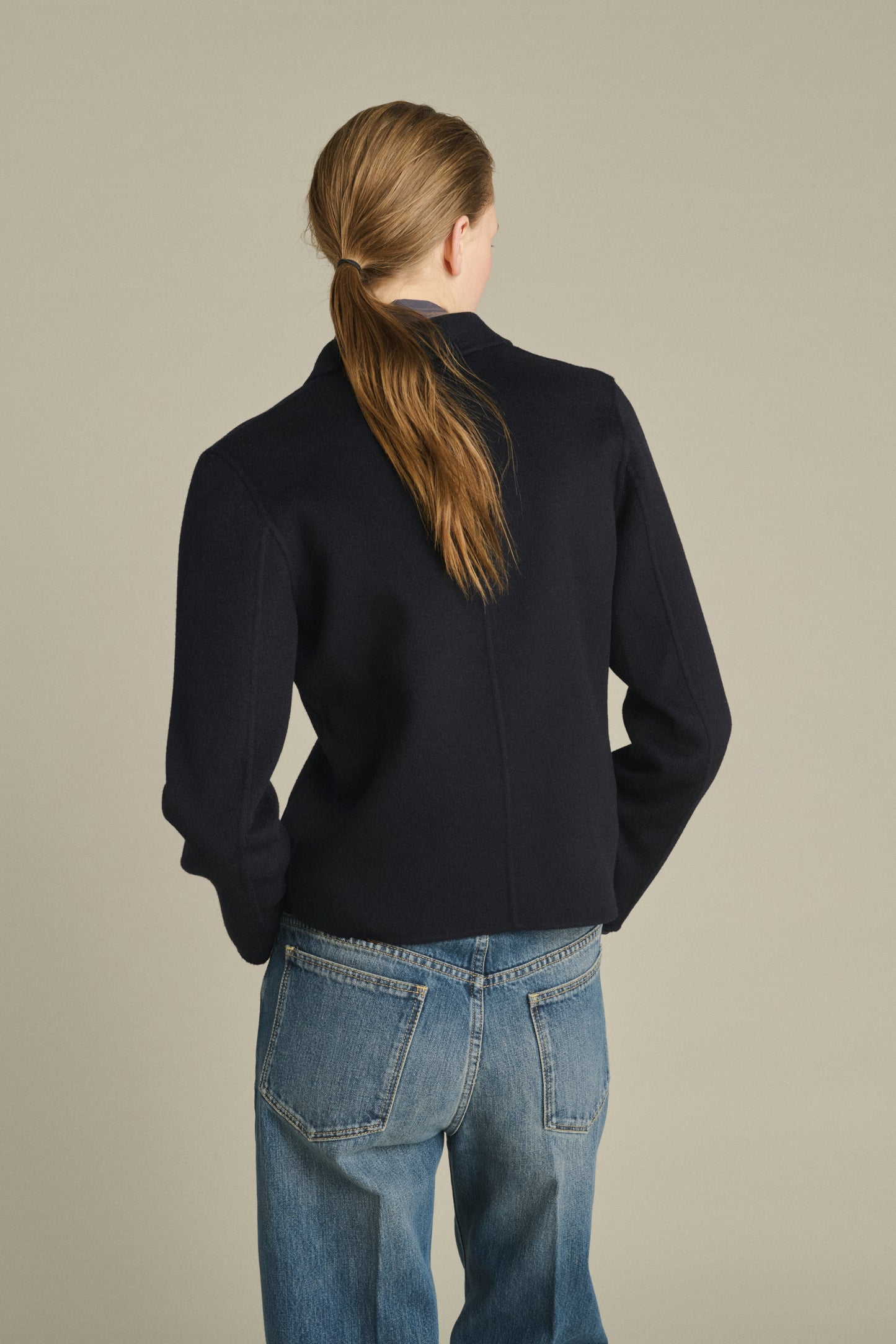 Veste Hespera - Deep Navy - Laine - Femme
