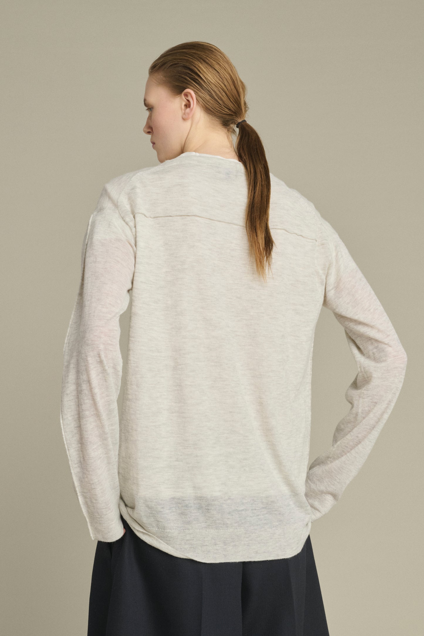 Jersey Khloe - Gris Claro - Mujer