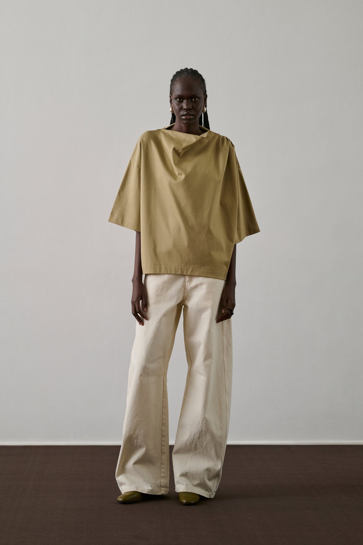 Tee-Shirt Dakota - Beige - Coton - Femme vue 1