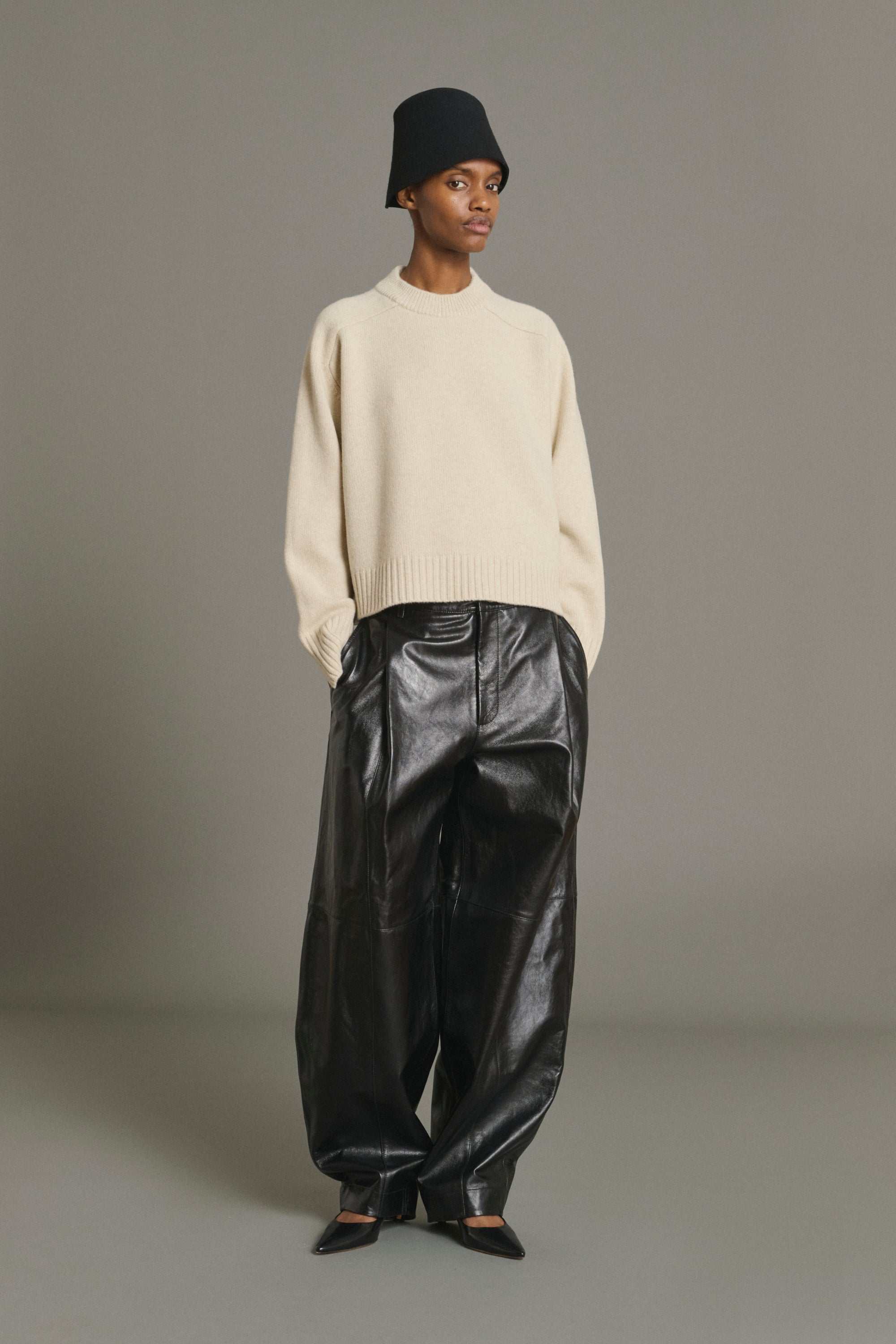 Sweater WILL Ecru Heathered