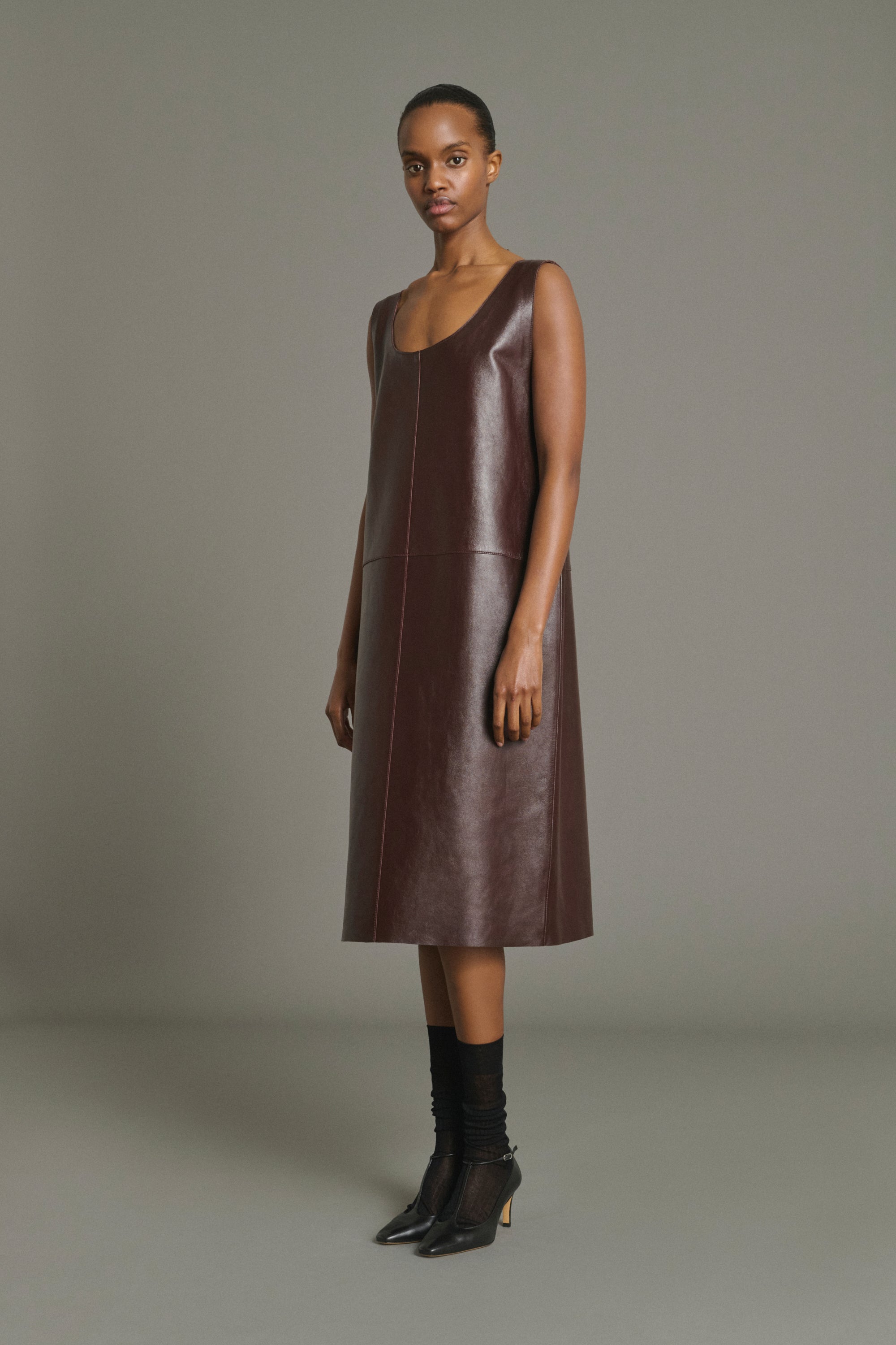 Dress JOA Burgundy