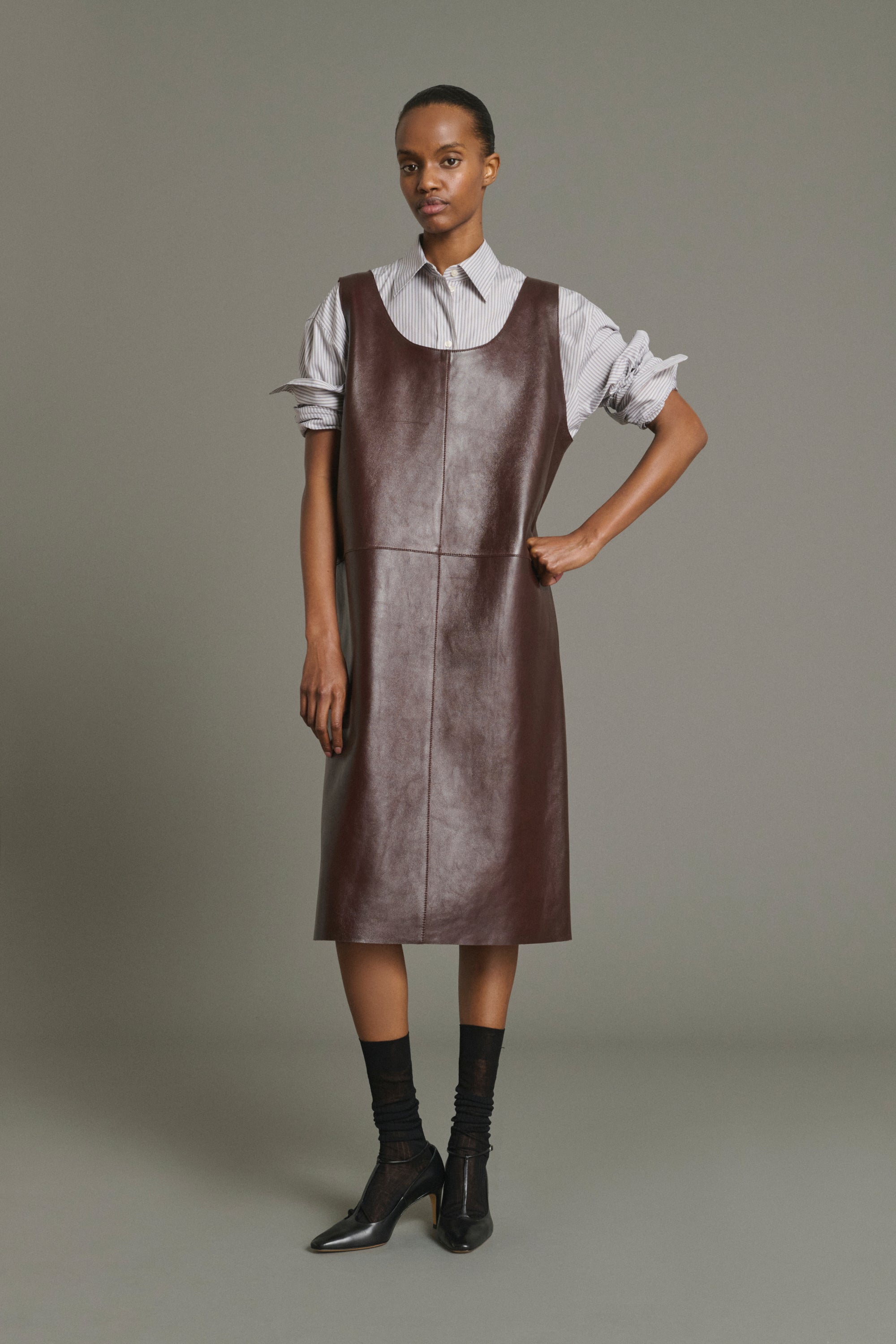 Dress JOA Burgundy