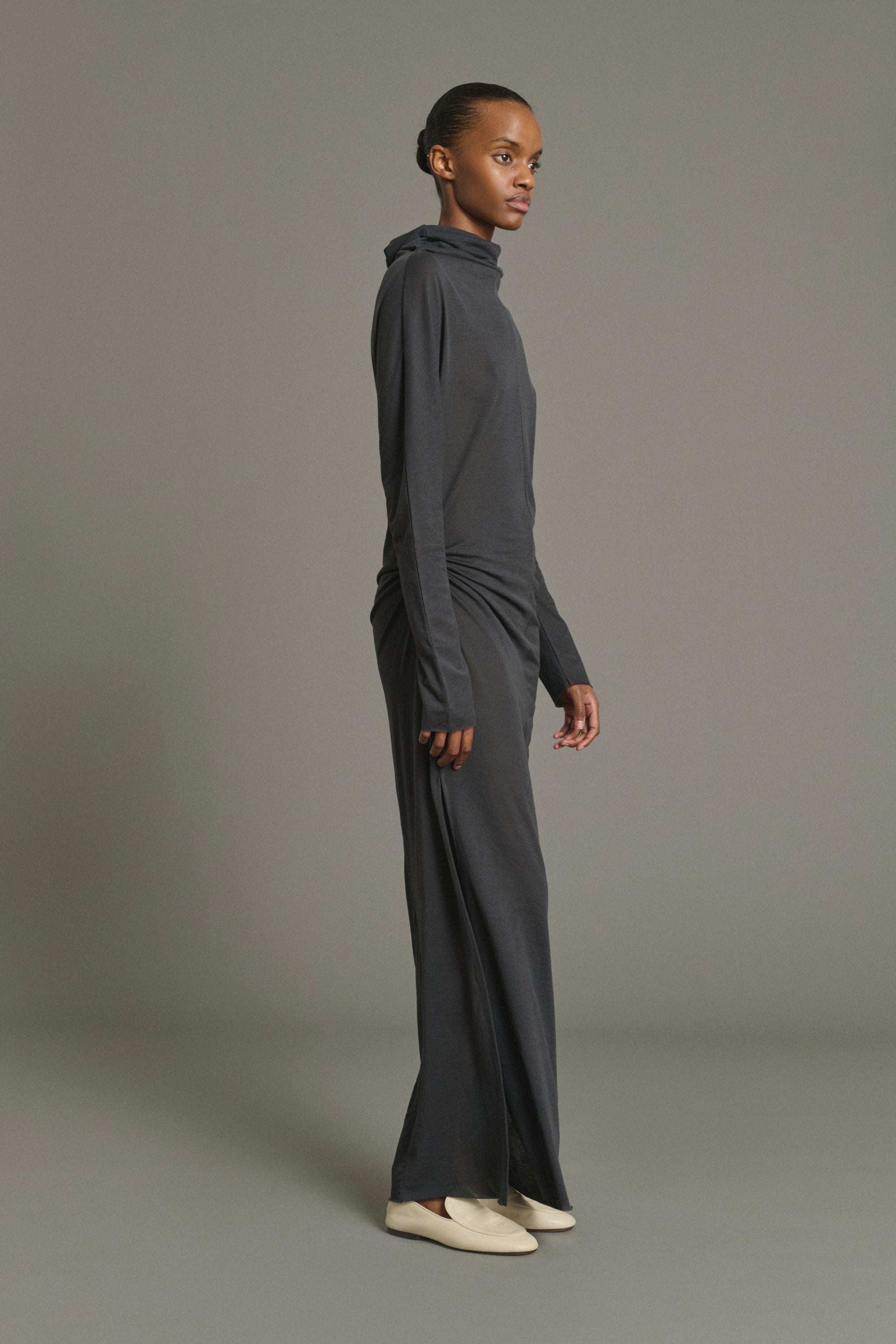 Dress LOLA Charcoal Gray