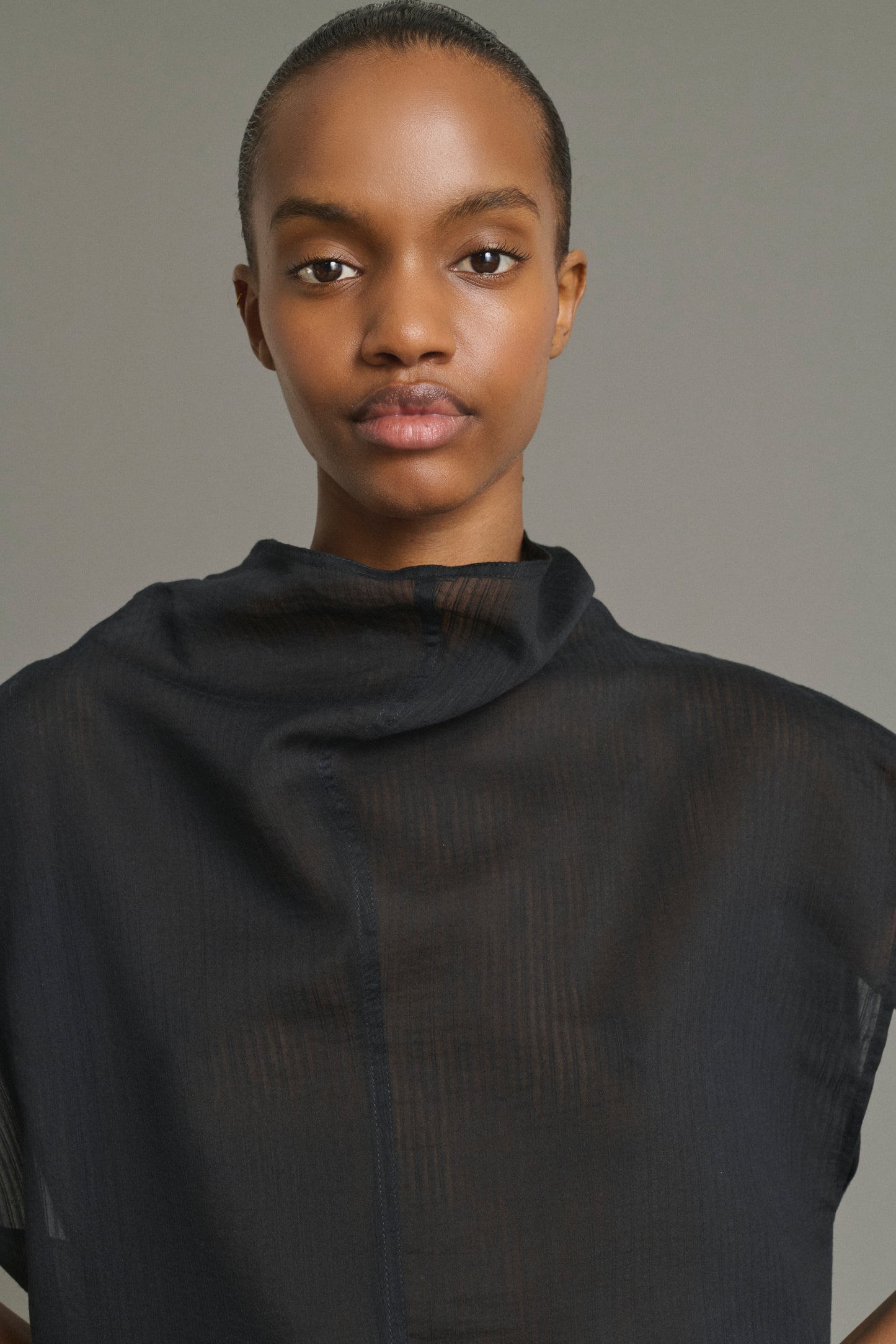 Blusa Izumi - Negro - Algodón - Mujer