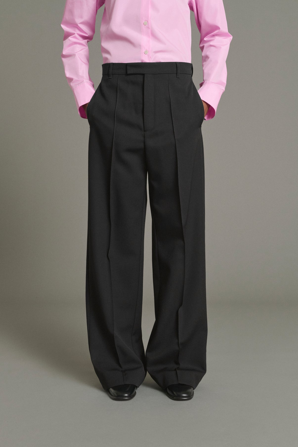 Pantalon Leo - Noir - Laine - Femme vue 2