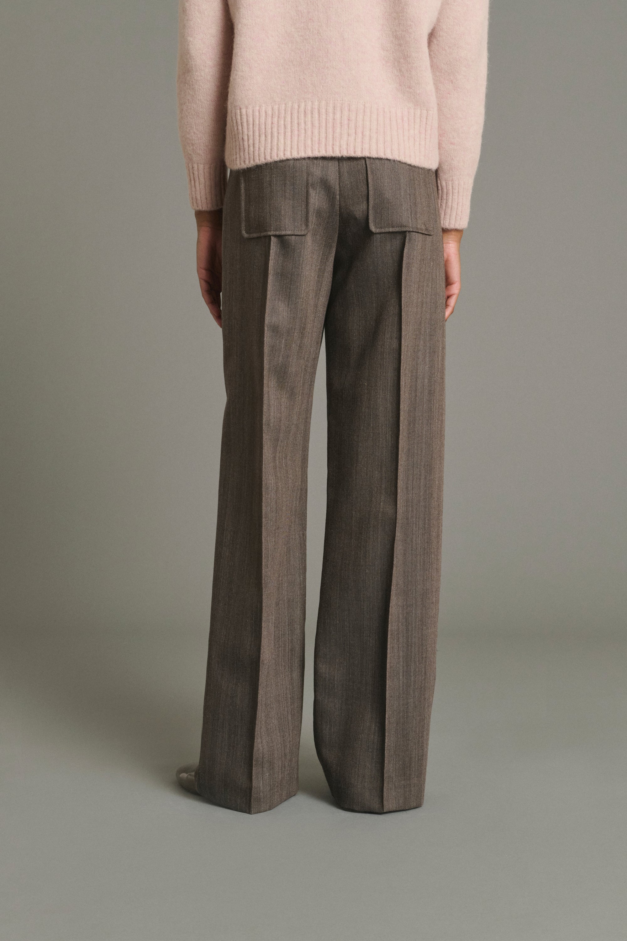 Trousers HAROLD Glacé Brown
