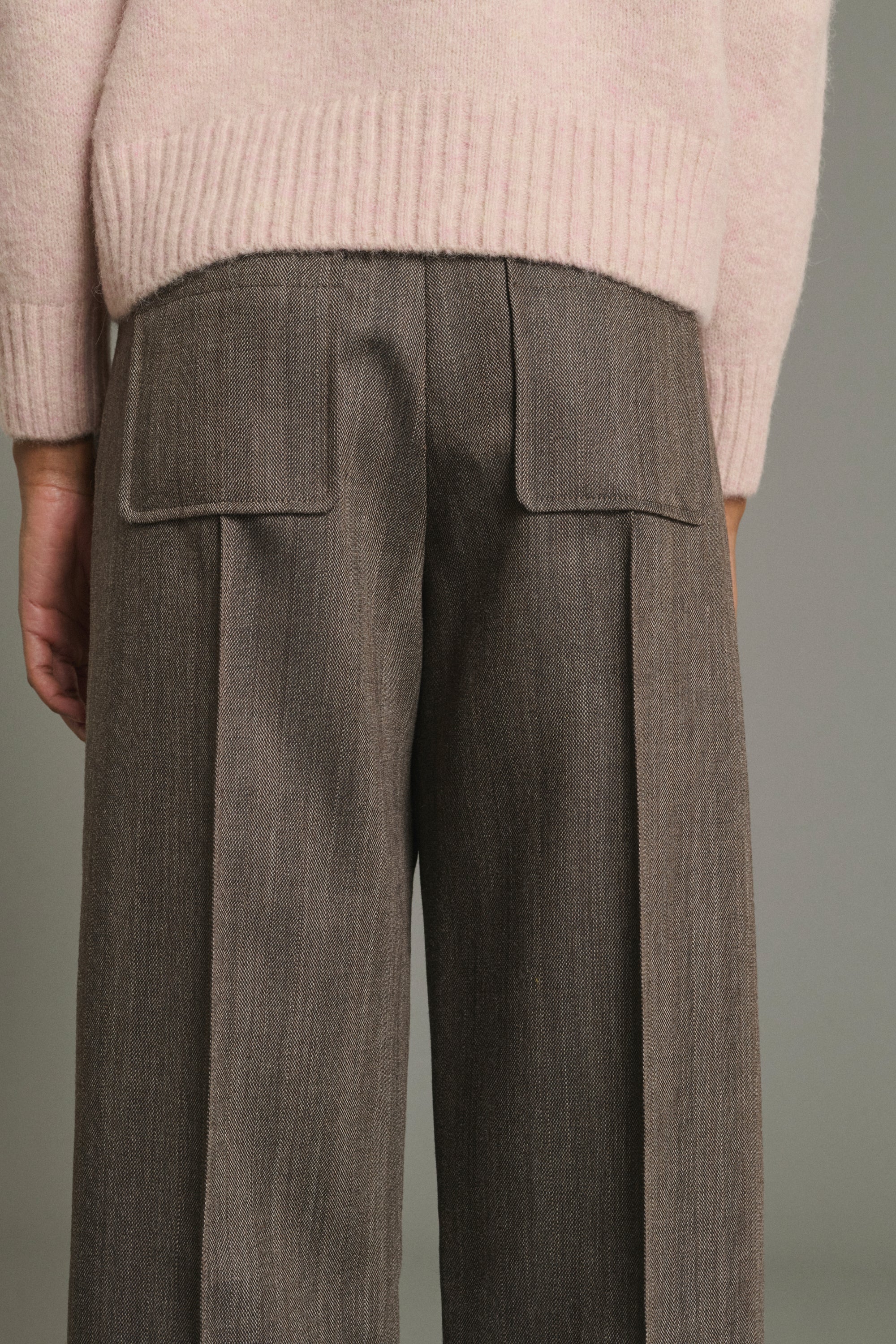 Trousers HAROLD Glacé Brown