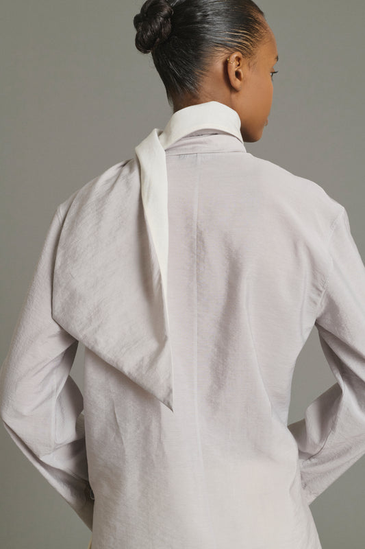 Blouse Leonore - Gris Parme - Femme
