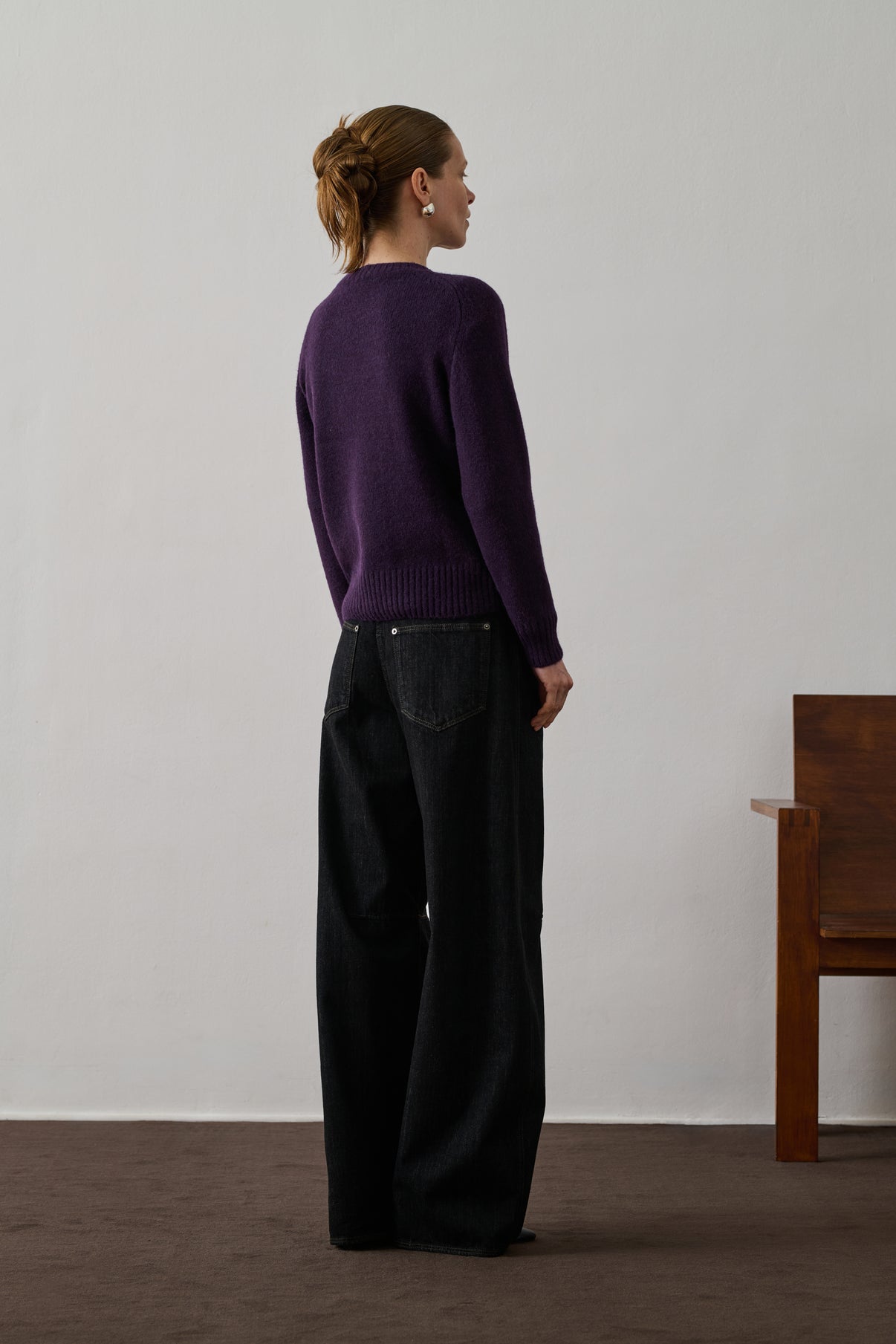 Pull Envie - Violet - Femme vue 2