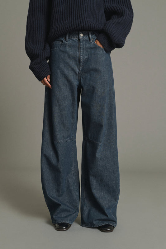 Vaqueros Gaspard - Azul Gris - Coton - Mujer