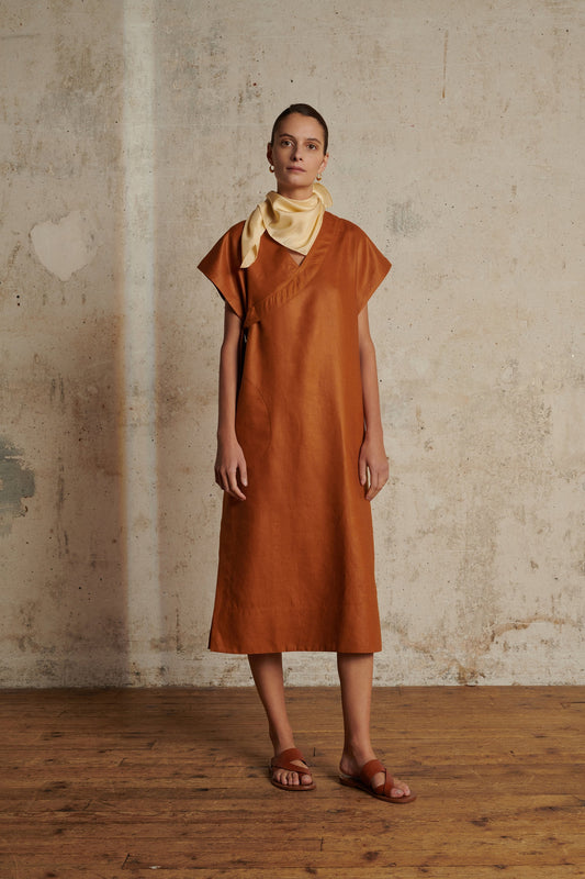 VESTIDO USHUAIA NARANJA