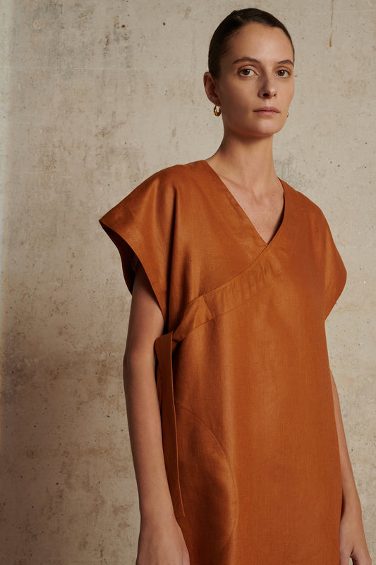 VESTIDO USHUAIA NARANJA