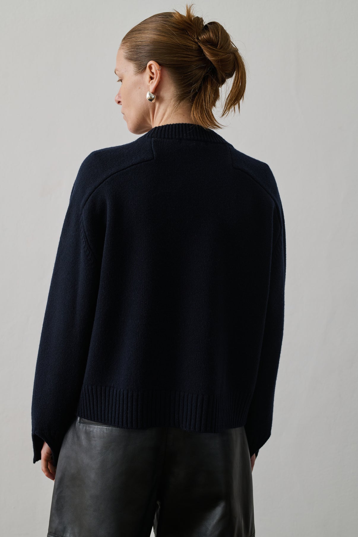 Pull Will - Navy - Laine - Femme vue 2