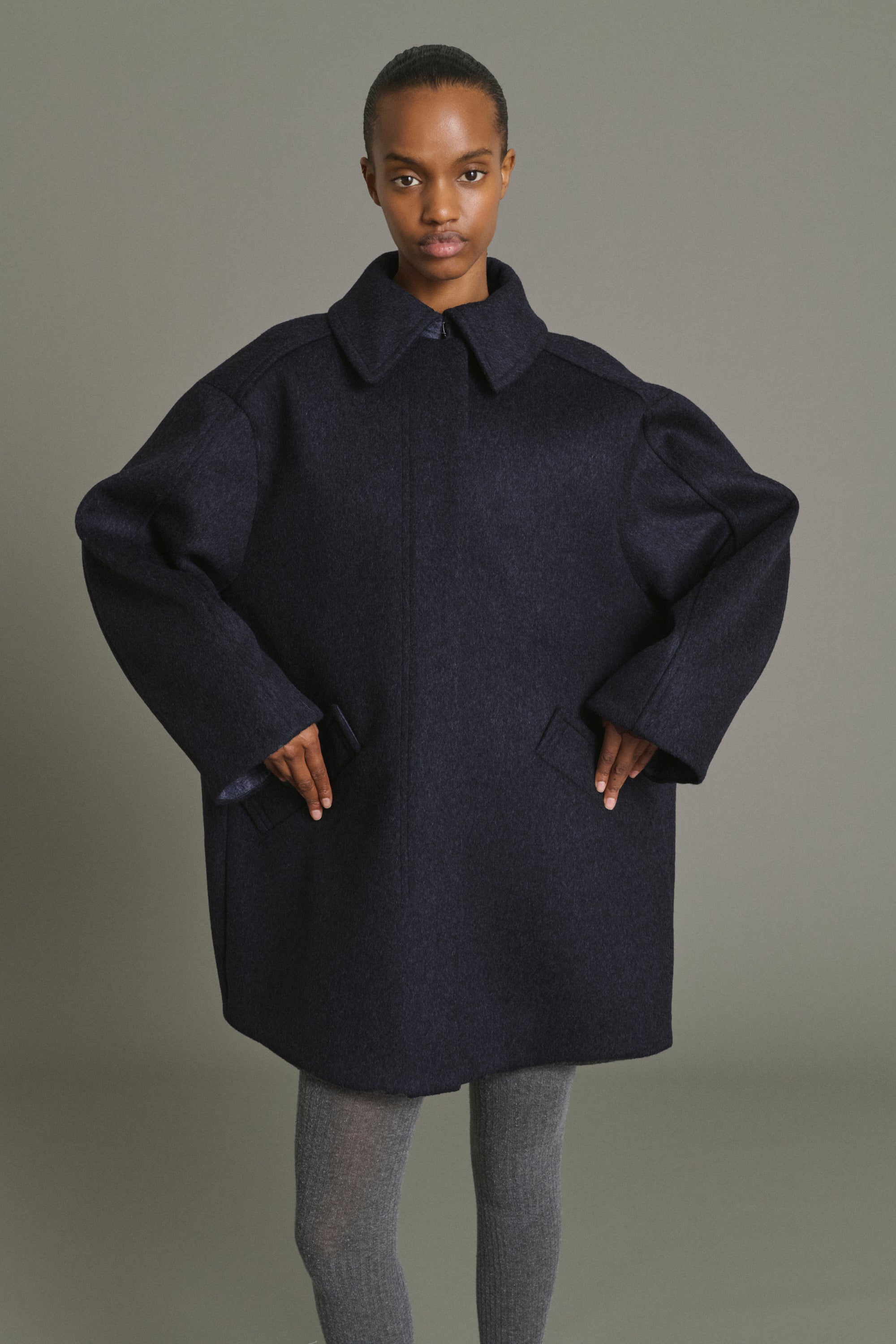 Coat KASPER Dark Navy