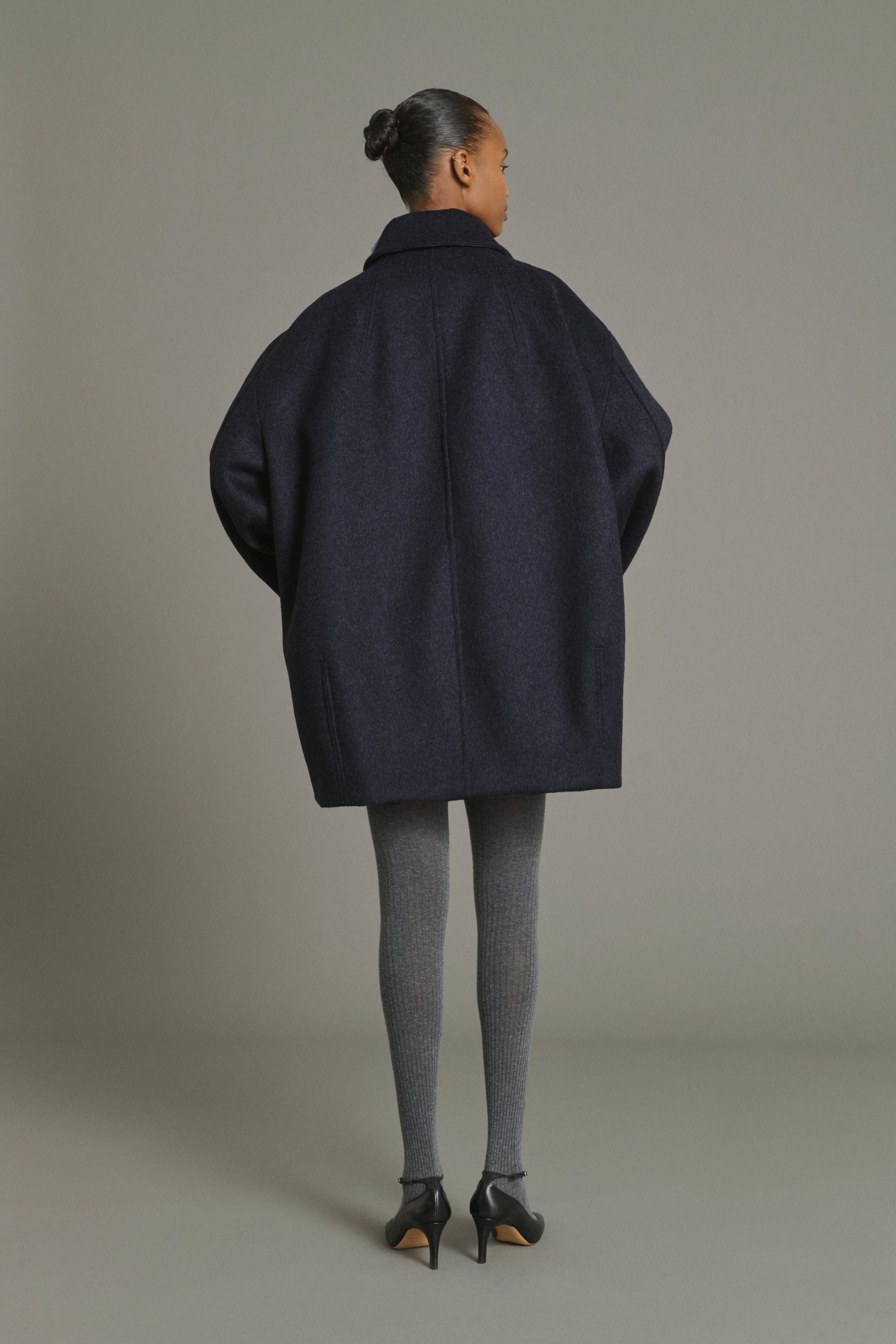 Coat KASPER Dark Navy