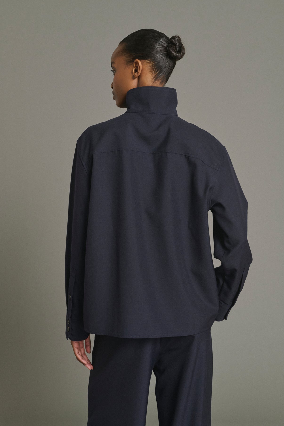 Chemise Jaelle - Bleu Nuit - Femme vue 3