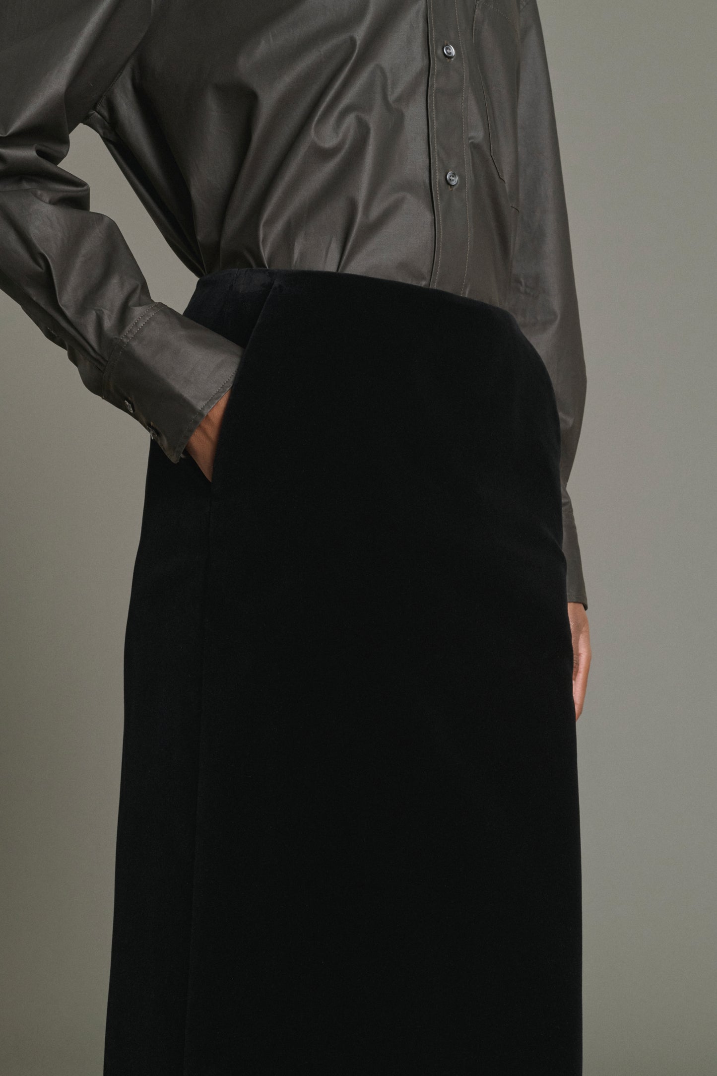 falda Flavia - Negro - Algodón - Mujer