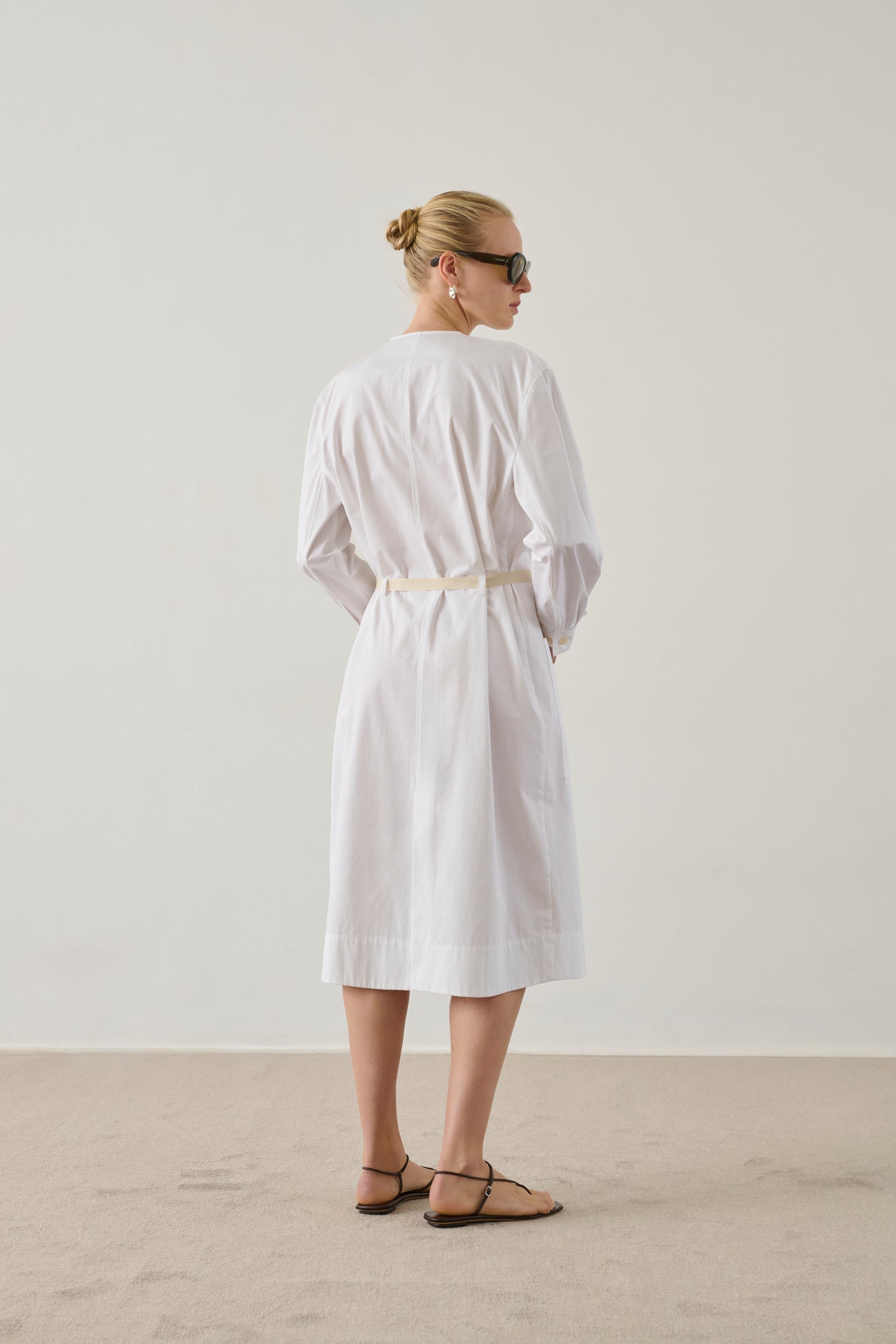 Robe Helie - Blanc - Coton - Femme