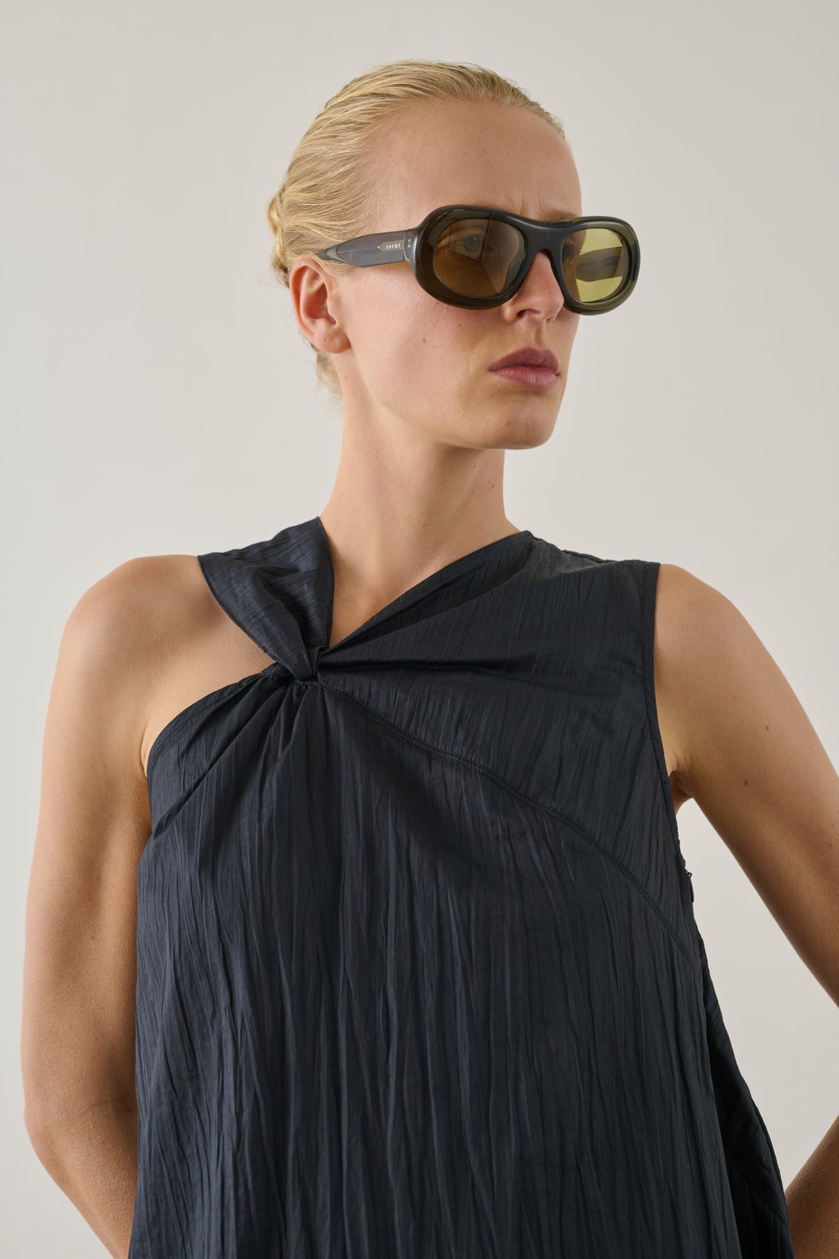 Robe Imani - Navy - Coton - Femme vue 2