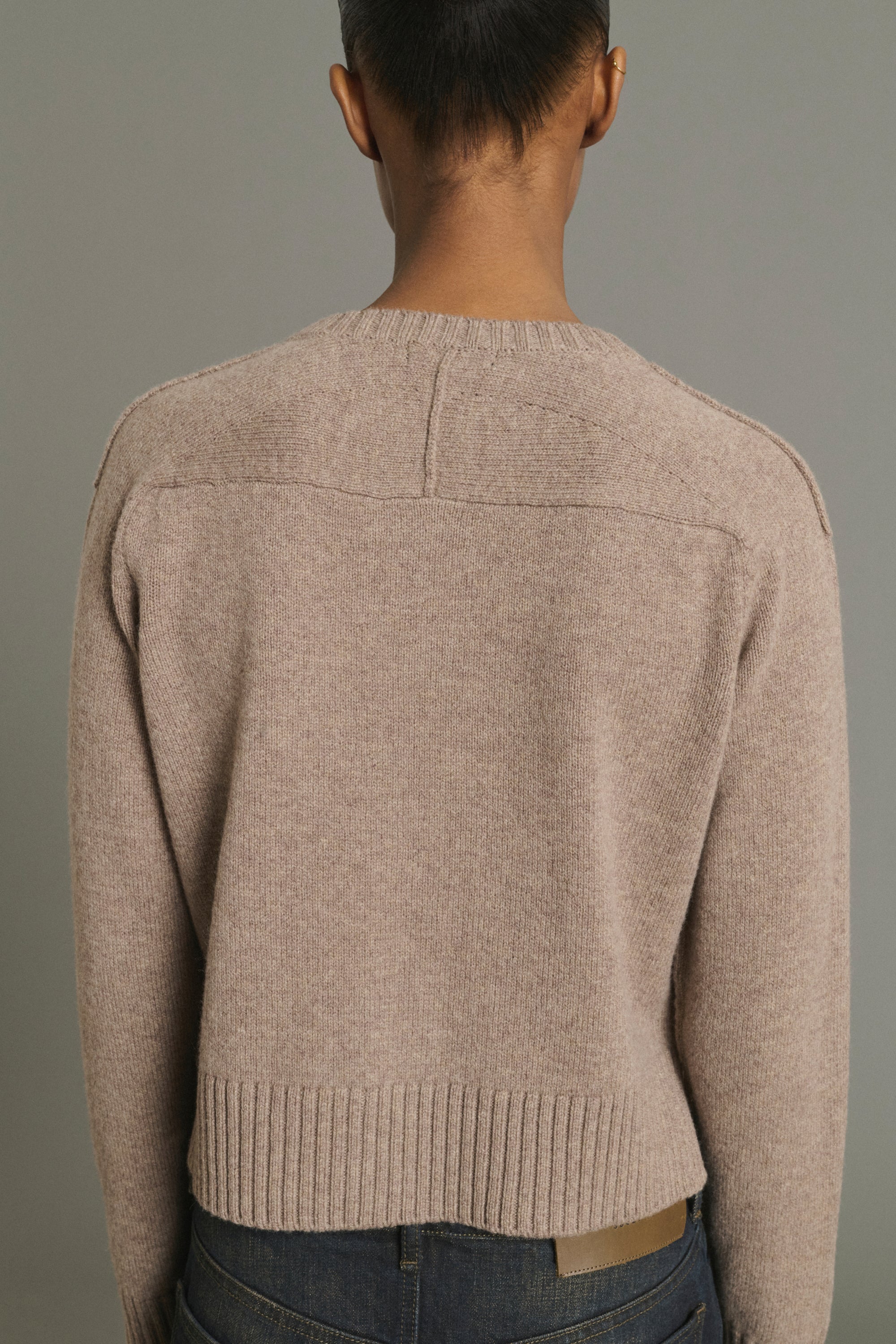 Cardigan VIRGINIA Heather Beige