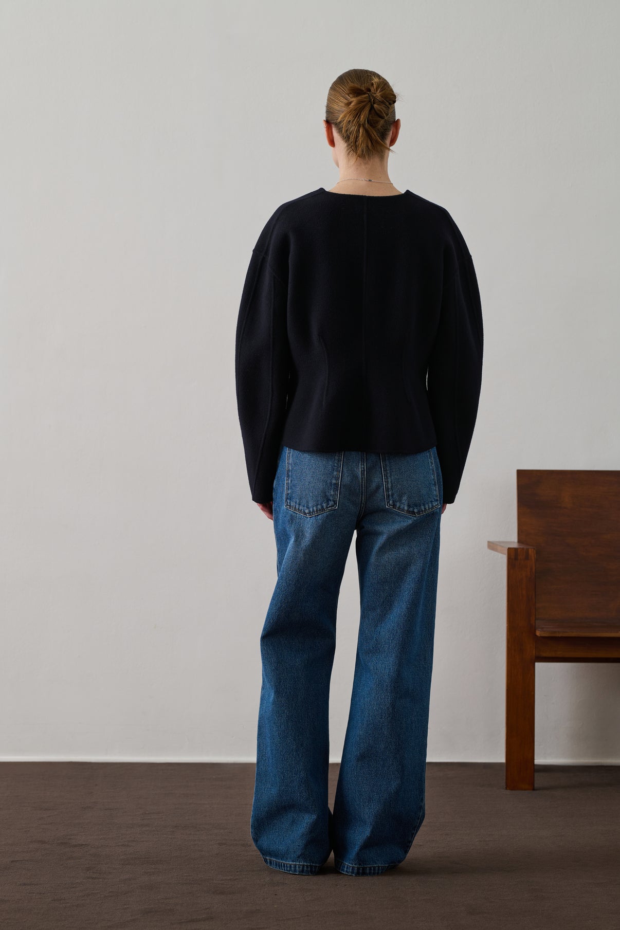 Veste Dream - Deep Navy - Laine - Femme vue 6