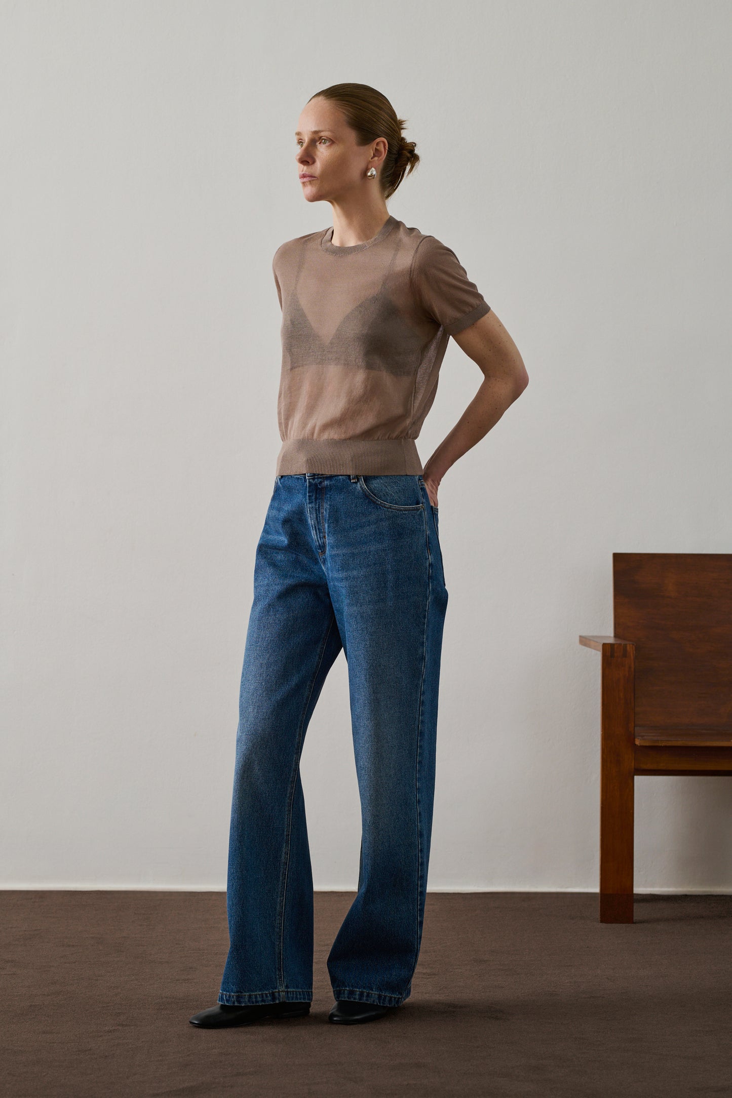 Pull Dua - Taupe - Coton - Femme