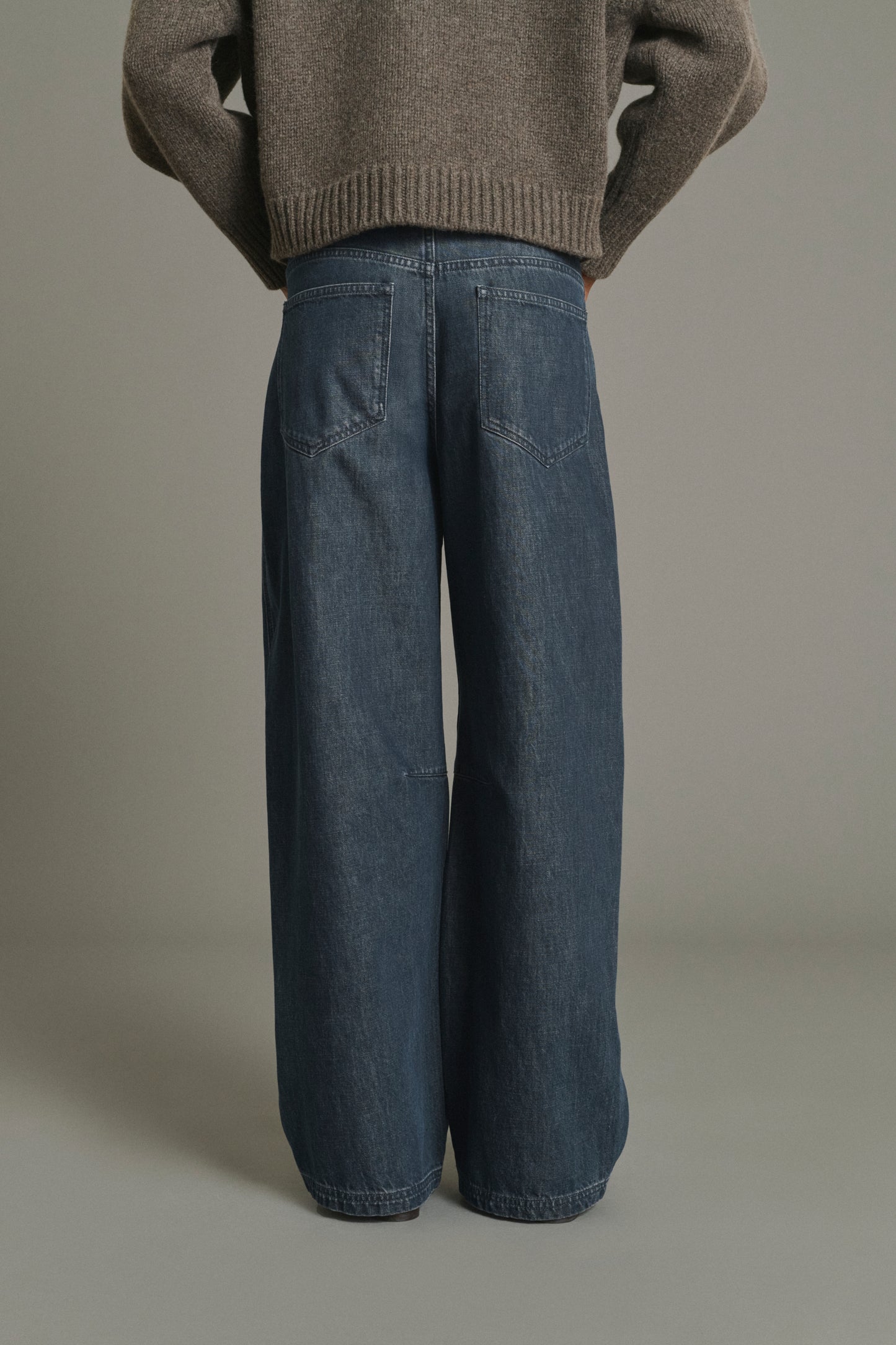 Vaqueros Eliott - Azul Gris - Coton - Mujer